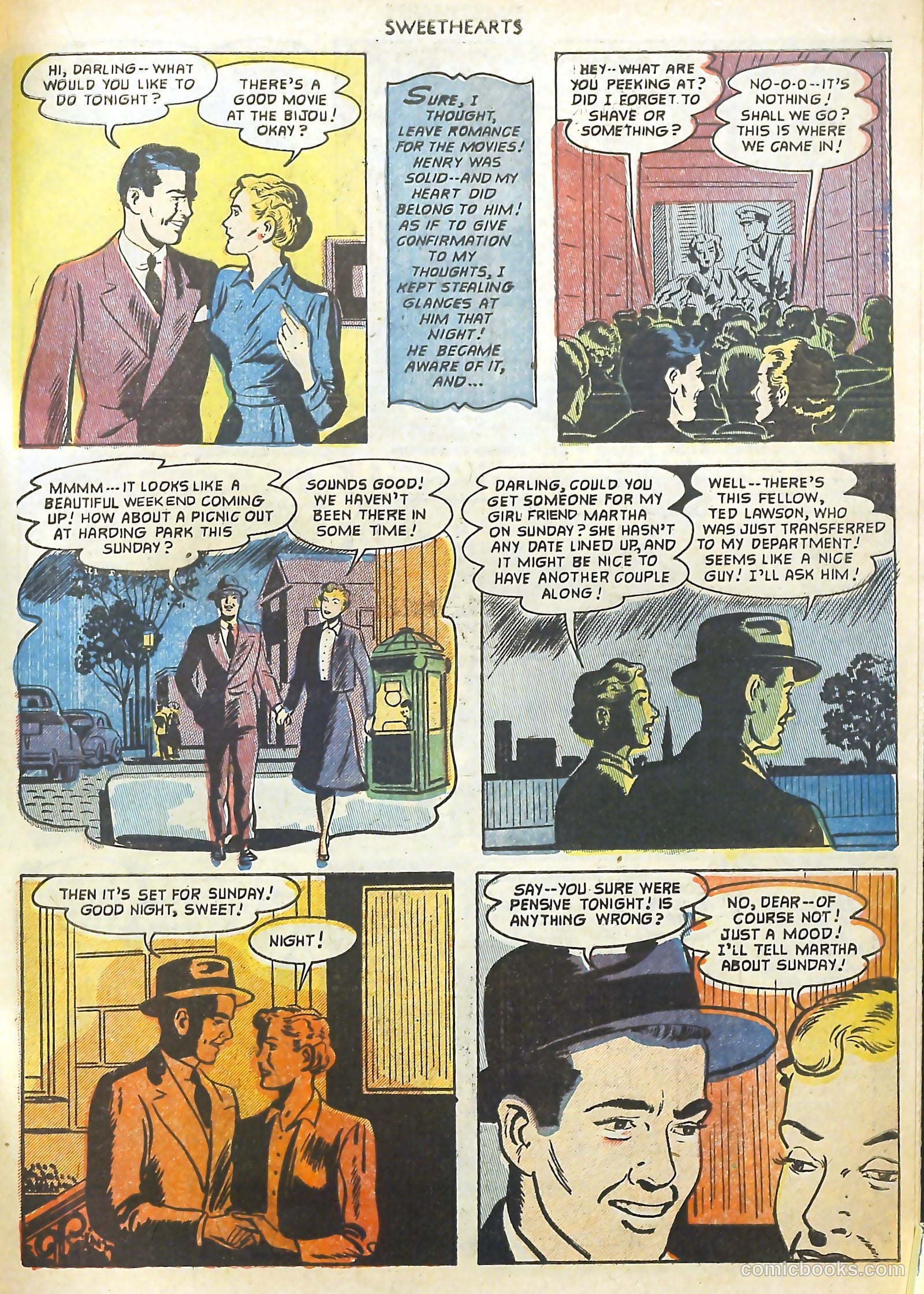 Sweethearts #116 (1952) — page 15 of 36