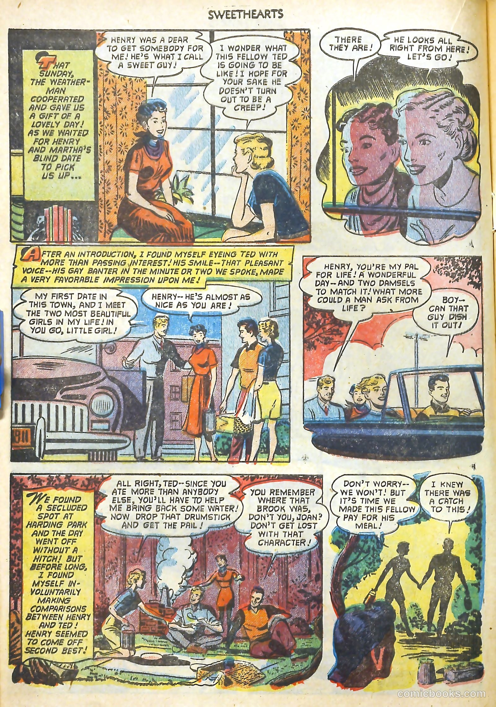 Sweethearts #116 (1952) — page 16 of 36