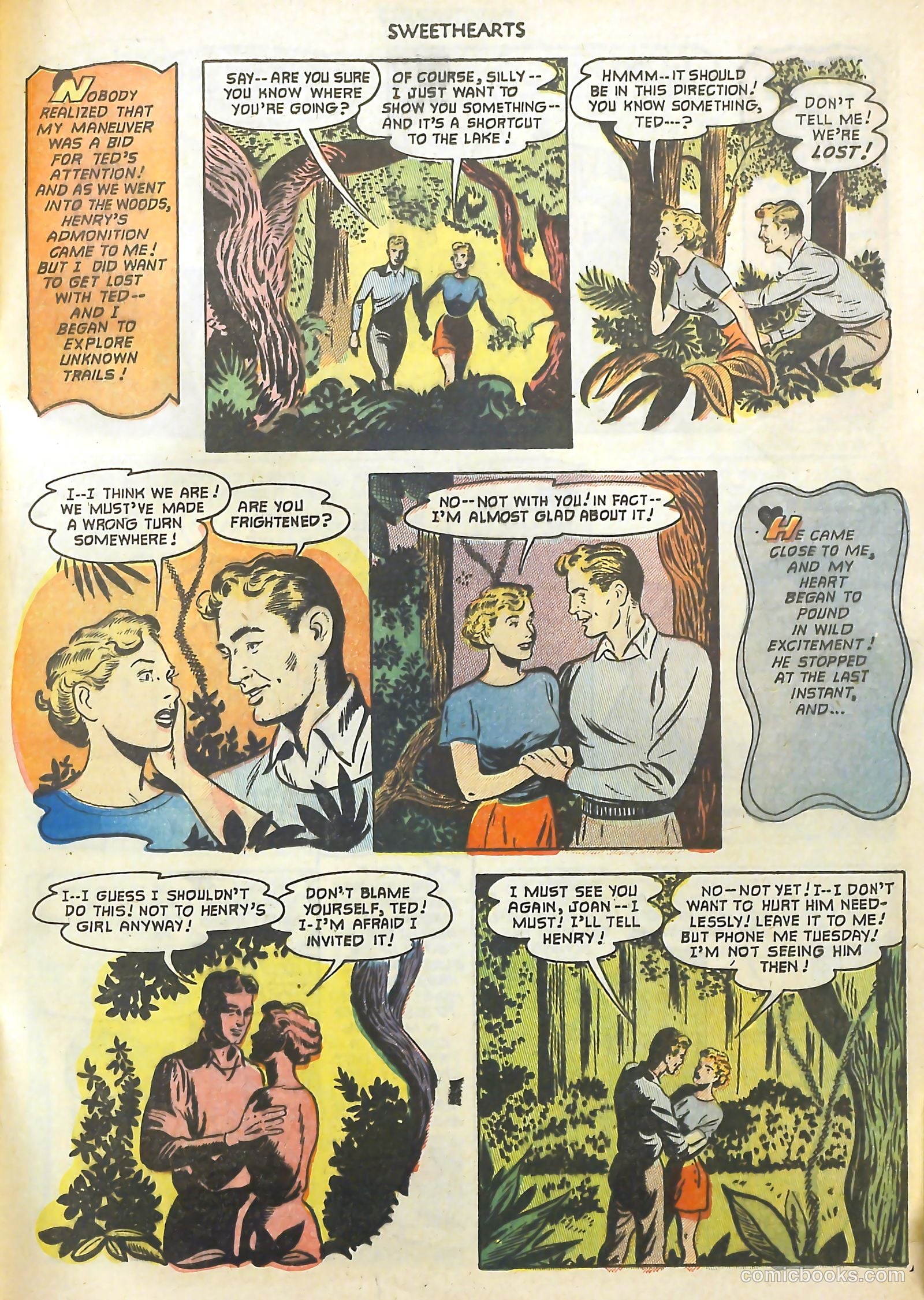Sweethearts #116 (1952) — page 17 of 36