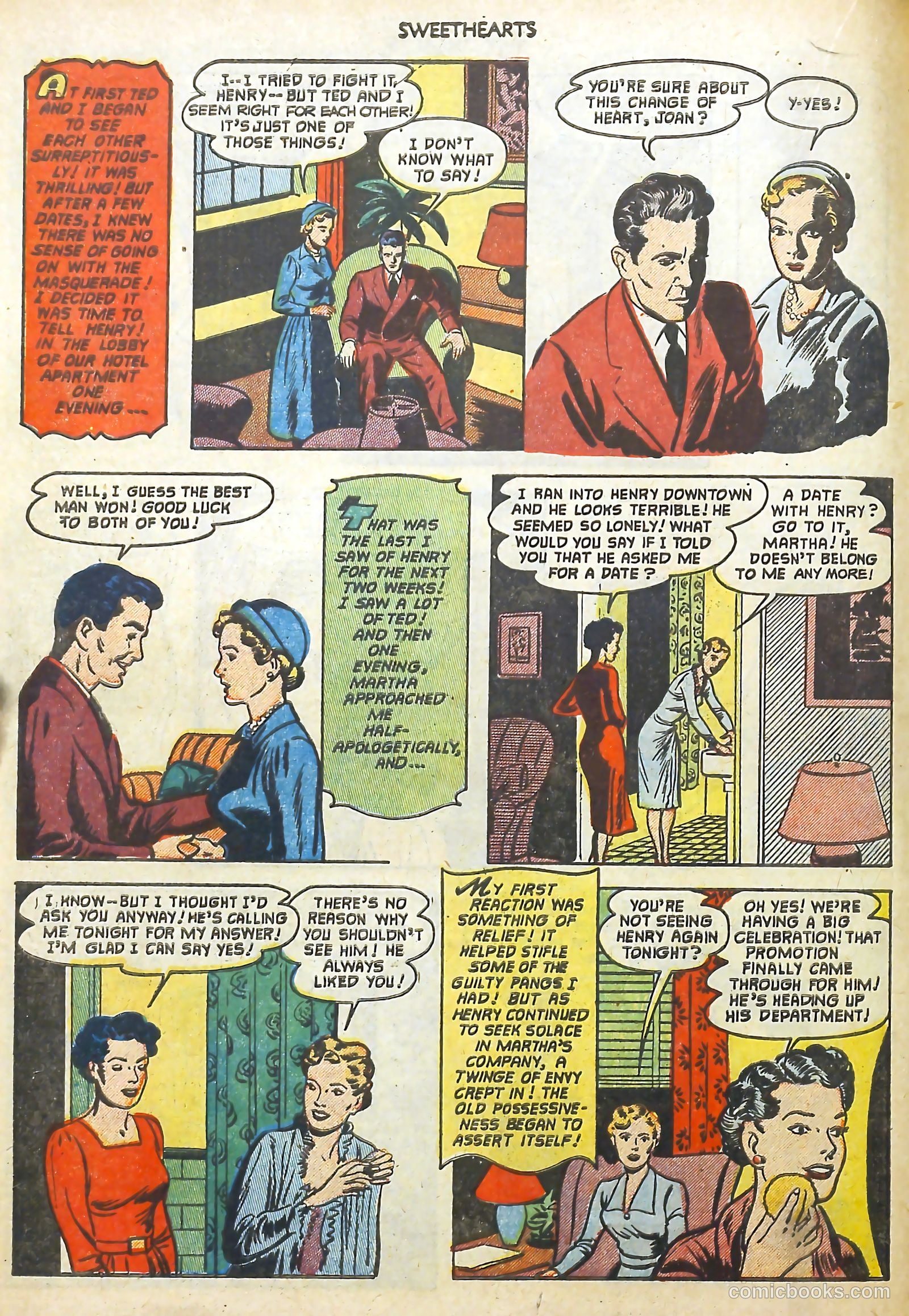 Sweethearts #116 (1952) — page 18 of 36