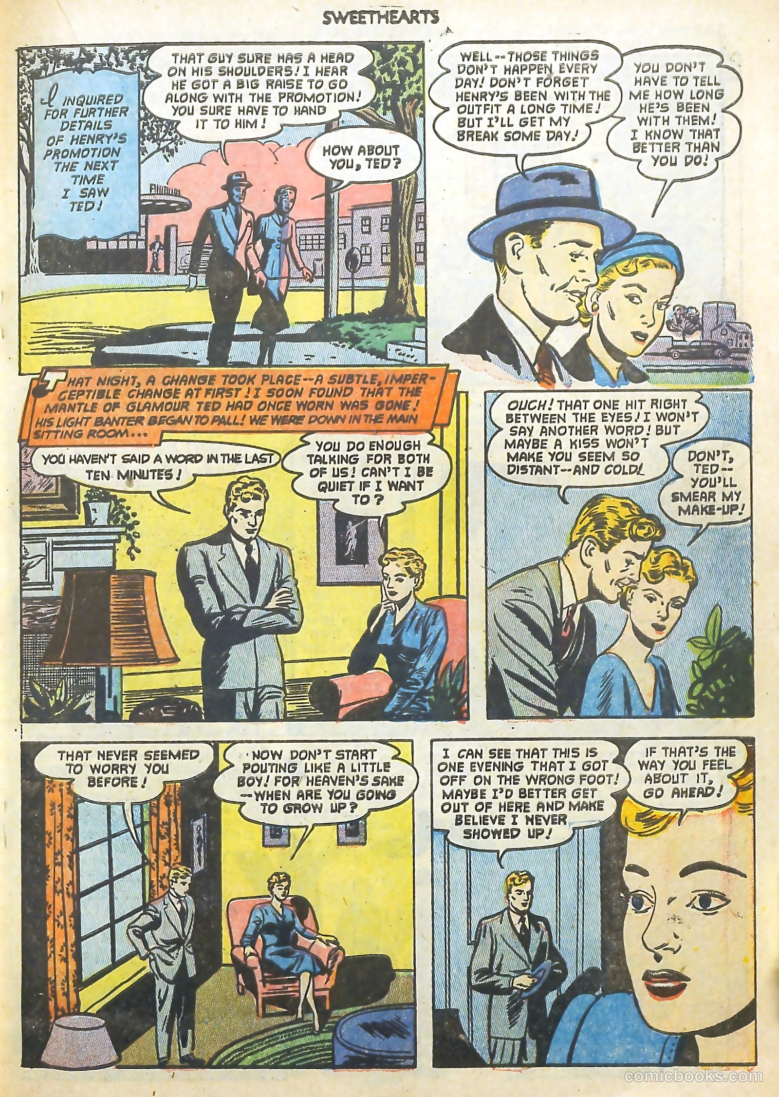 Sweethearts #116 (1952) — page 19 of 36