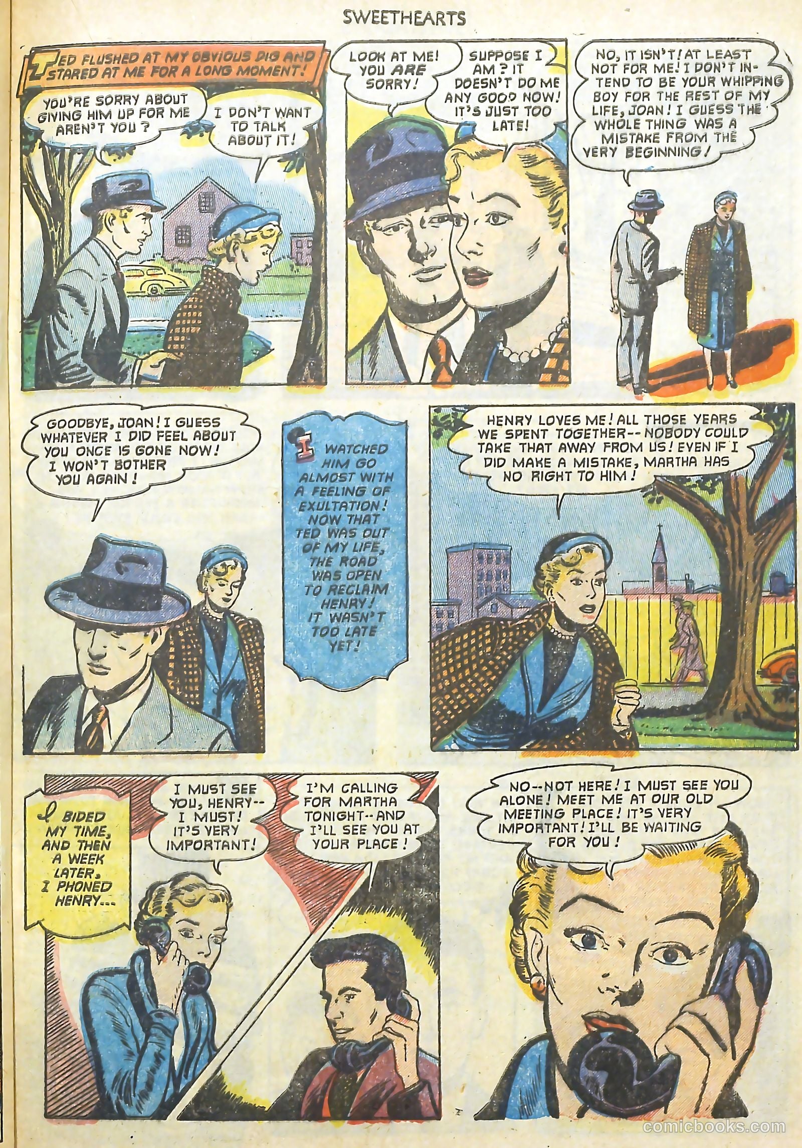 Sweethearts #116 (1952) — page 21 of 36