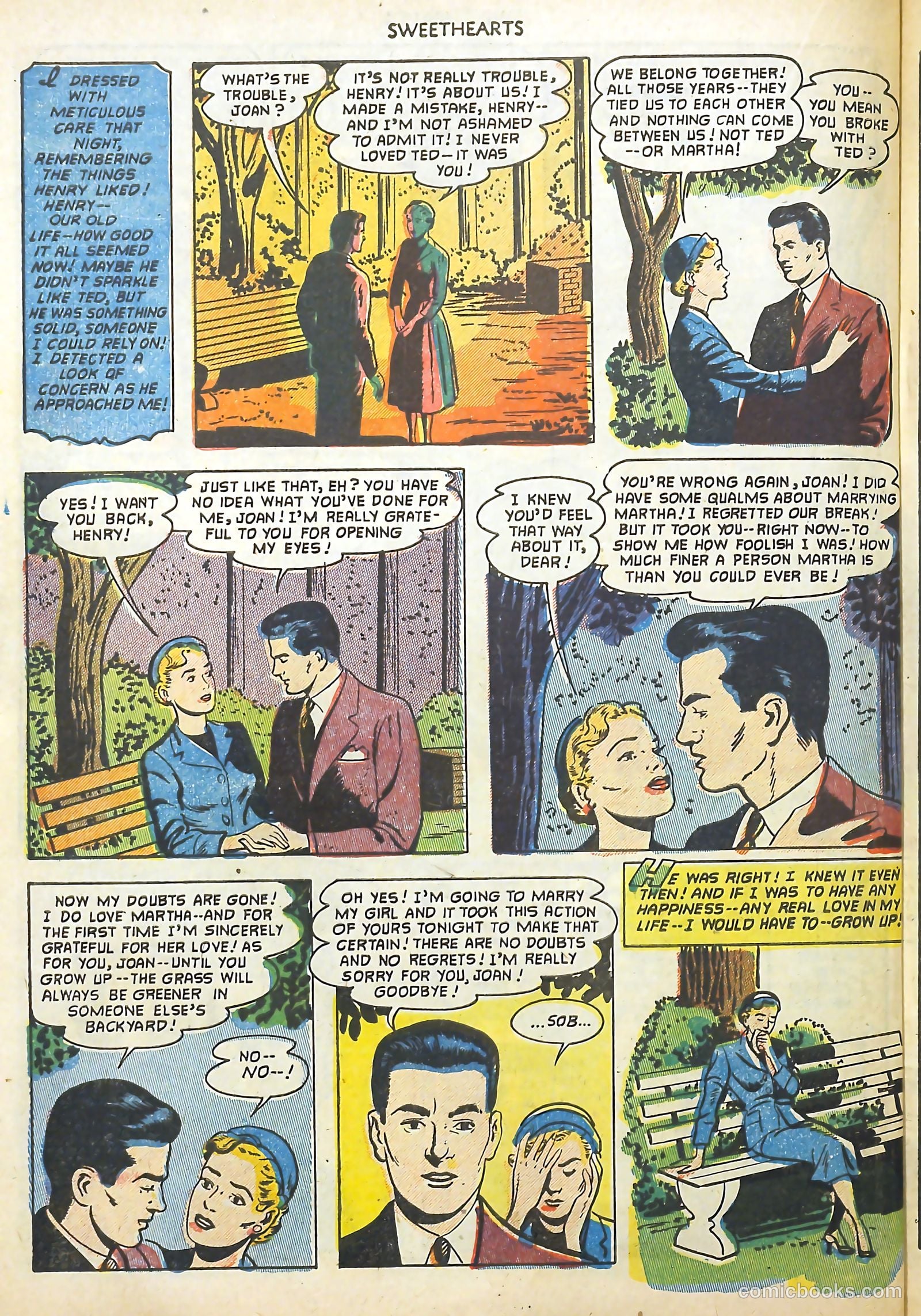 Sweethearts #116 (1952) — page 22 of 36