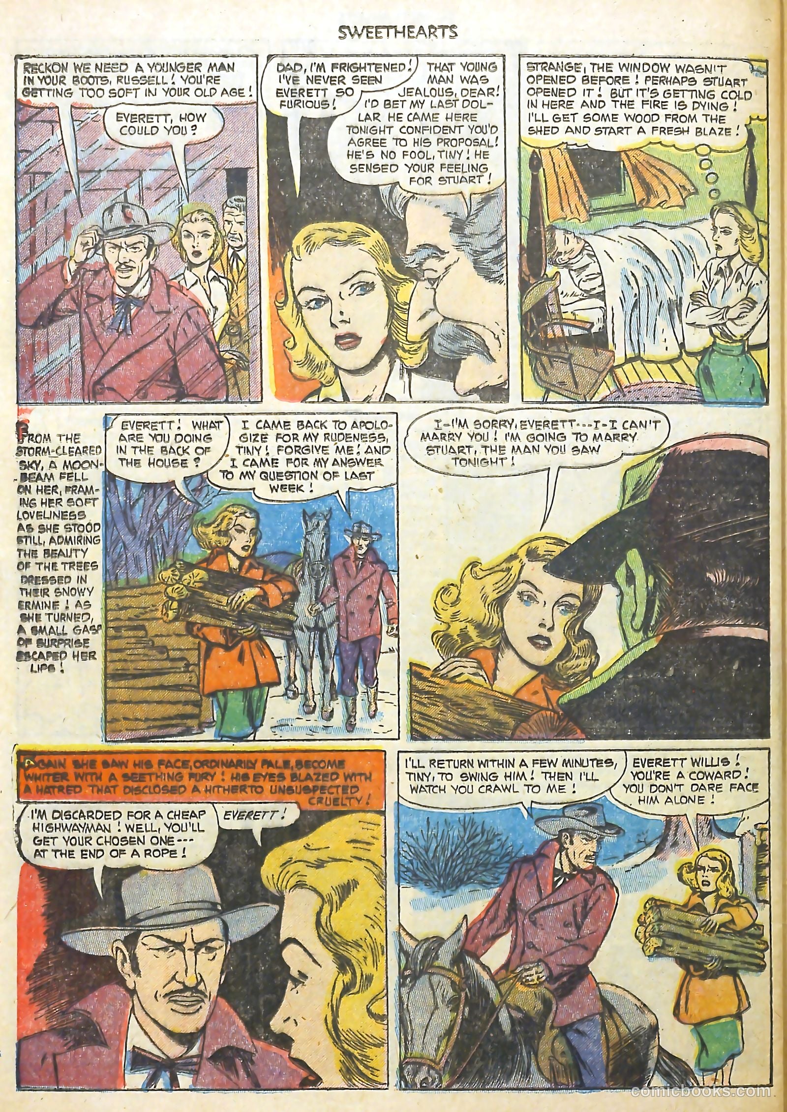 Sweethearts #116 (1952) — page 32 of 36