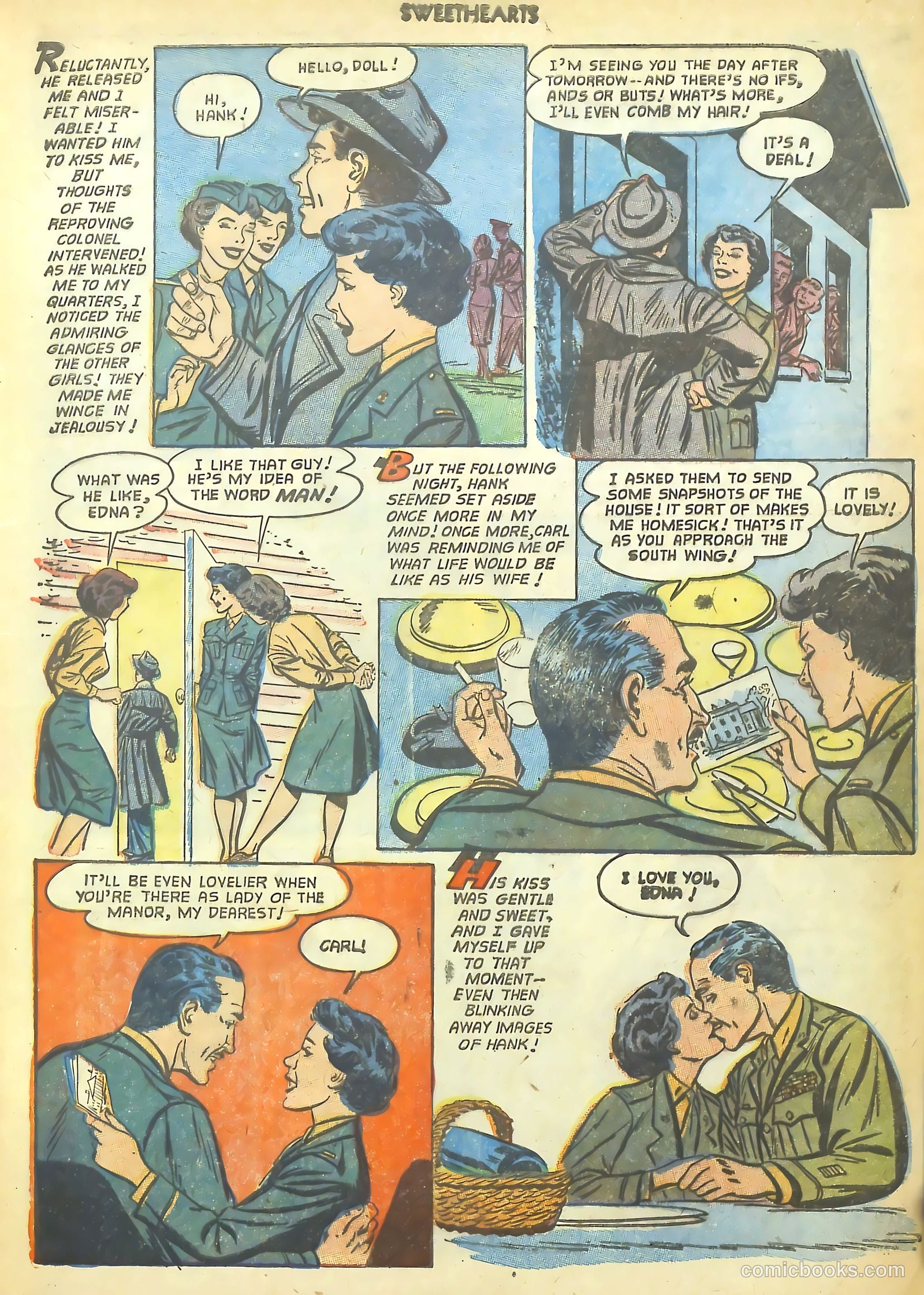 Sweethearts #117 (1952) — page 17 of 36