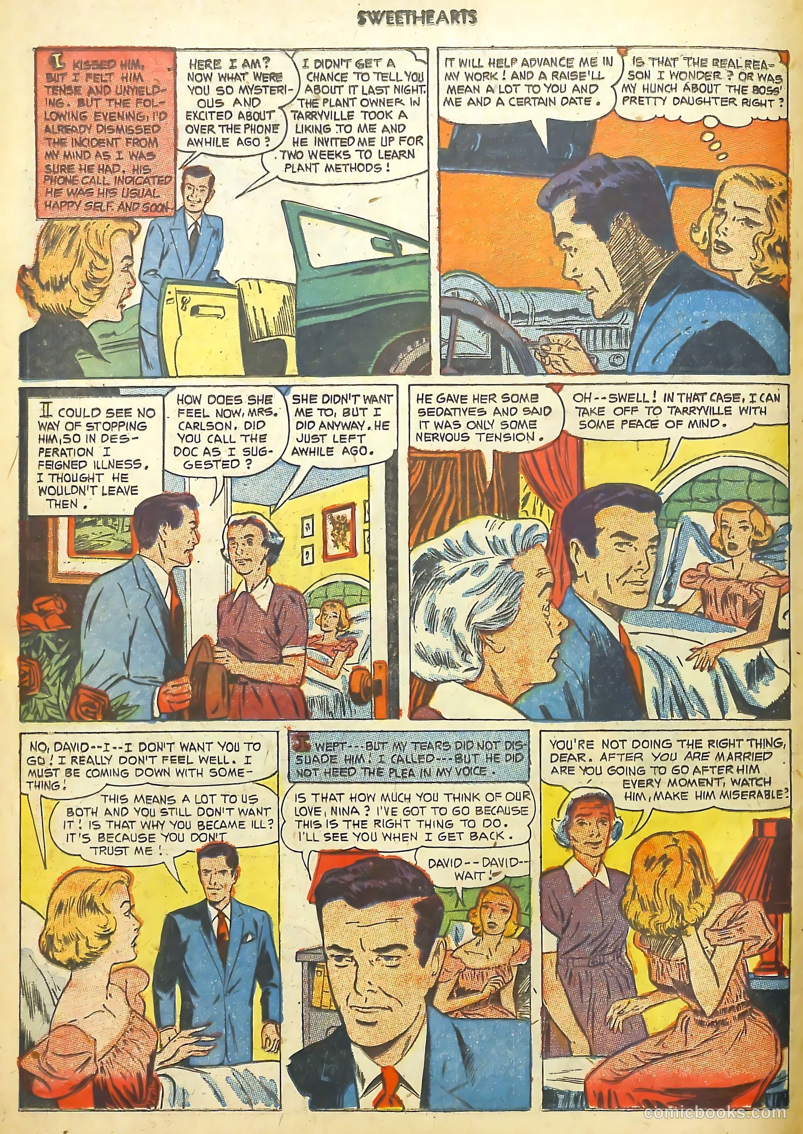 Sweethearts #117 (1952) — page 30 of 36