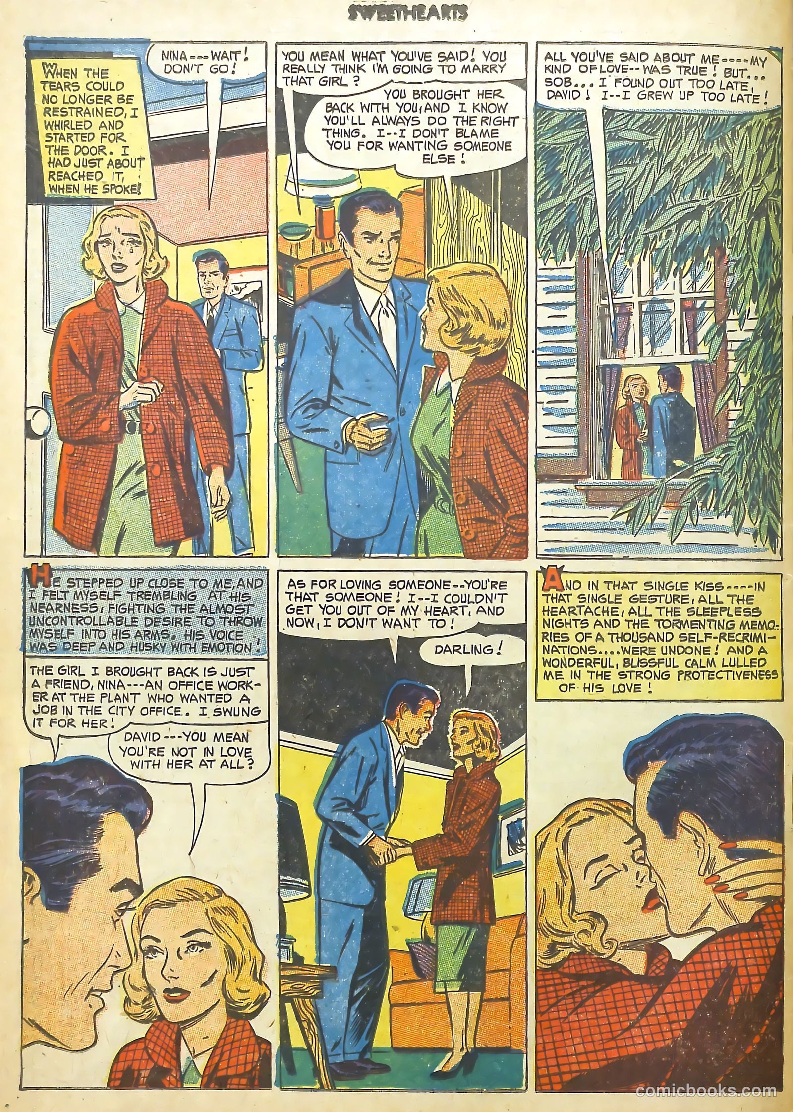 Sweethearts #117 (1952) — page 34 of 36