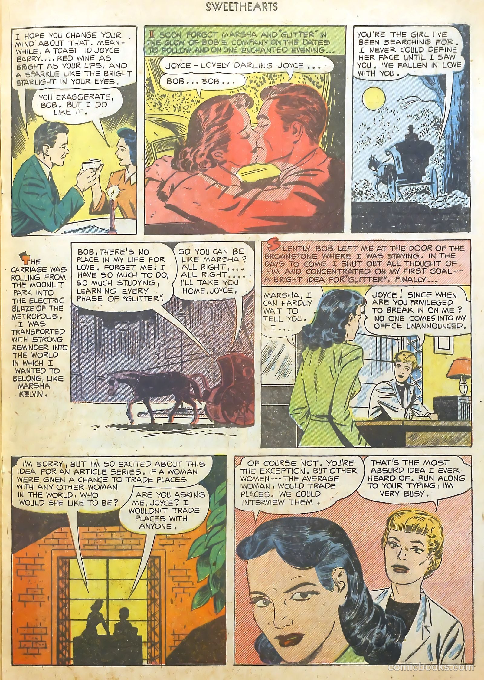 Sweethearts #118 (1952) — page 17 of 36