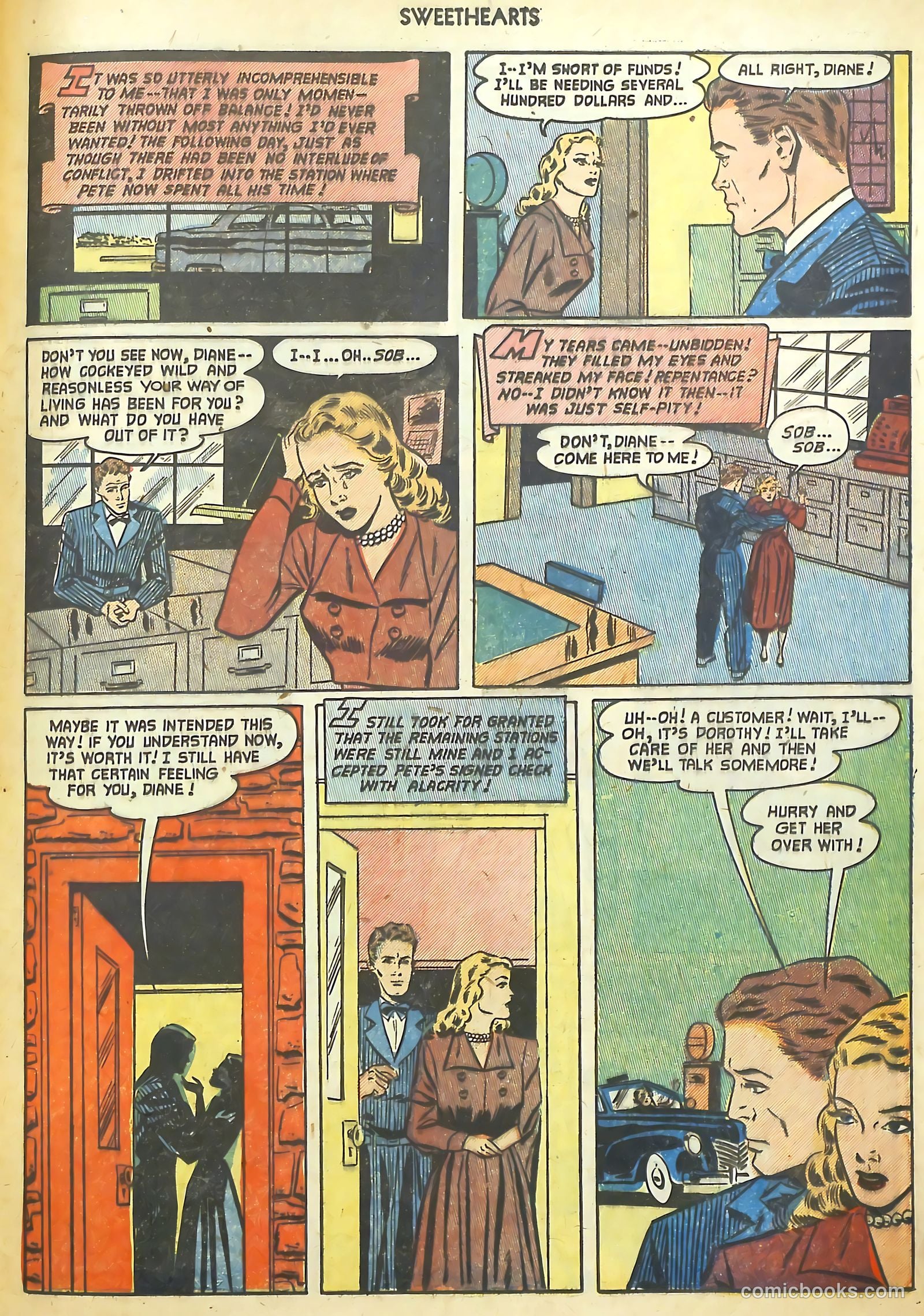 Sweethearts #118 (1952) — page 31 of 36