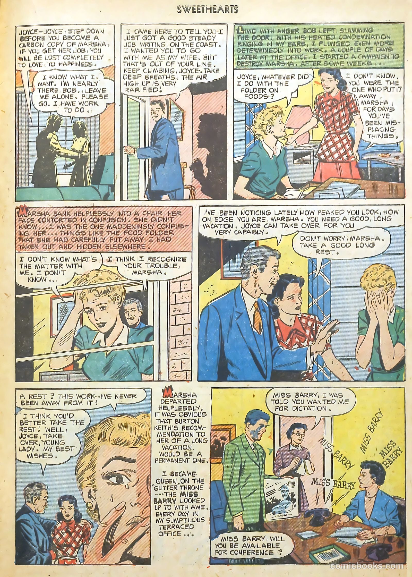 Sweethearts #118 (1971) — page 21 of 36