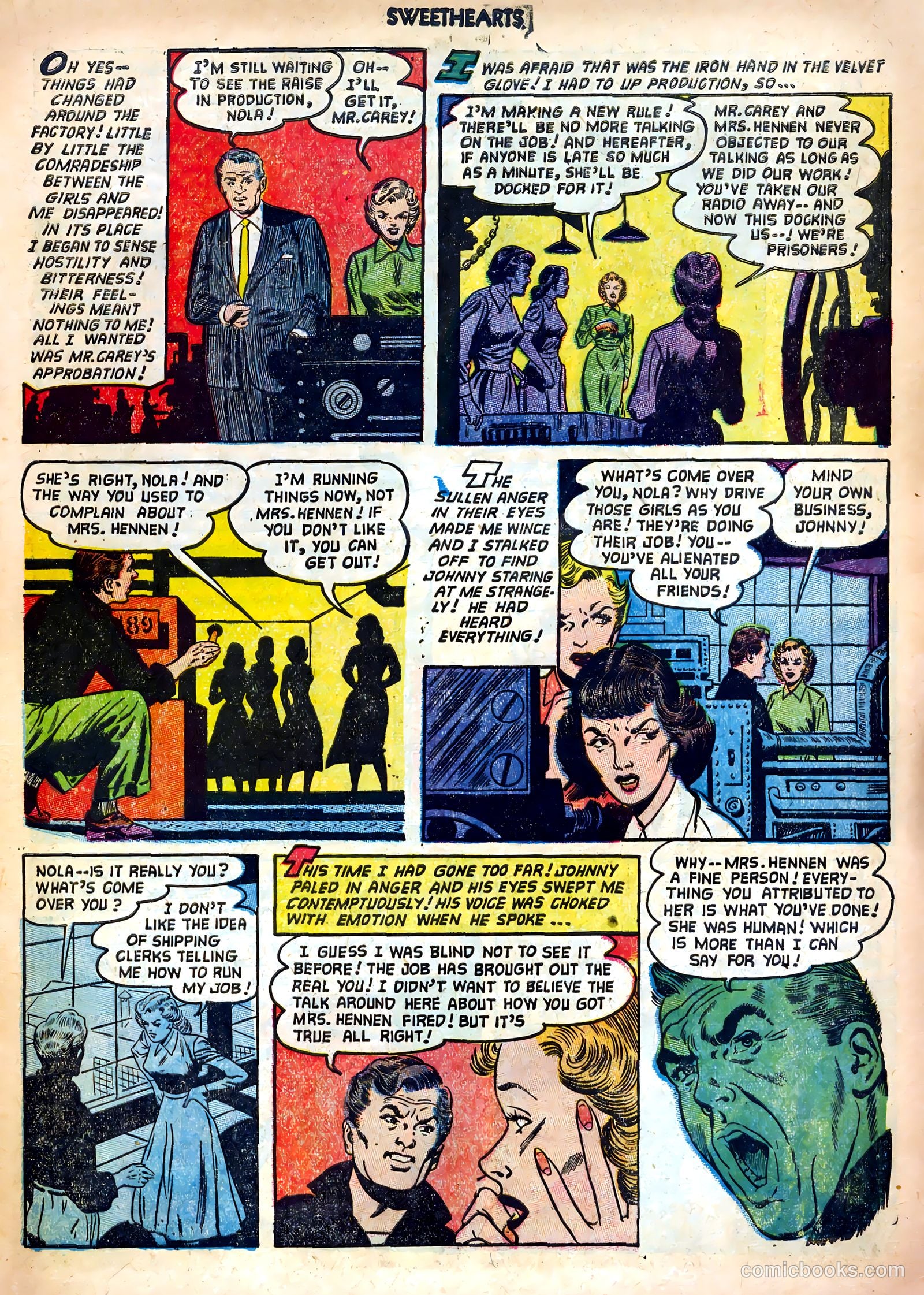 Sweethearts #119 (1971) — page 21 of 36