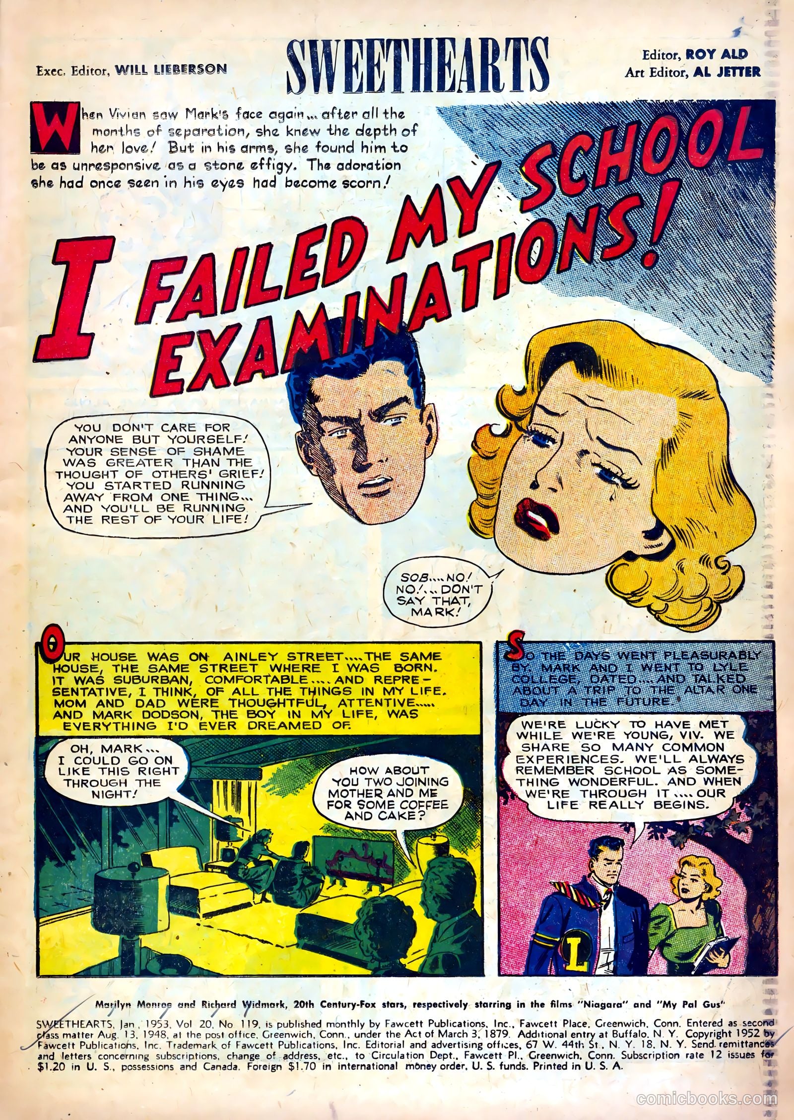 Sweethearts #119 (1953) — page 3 of 36
