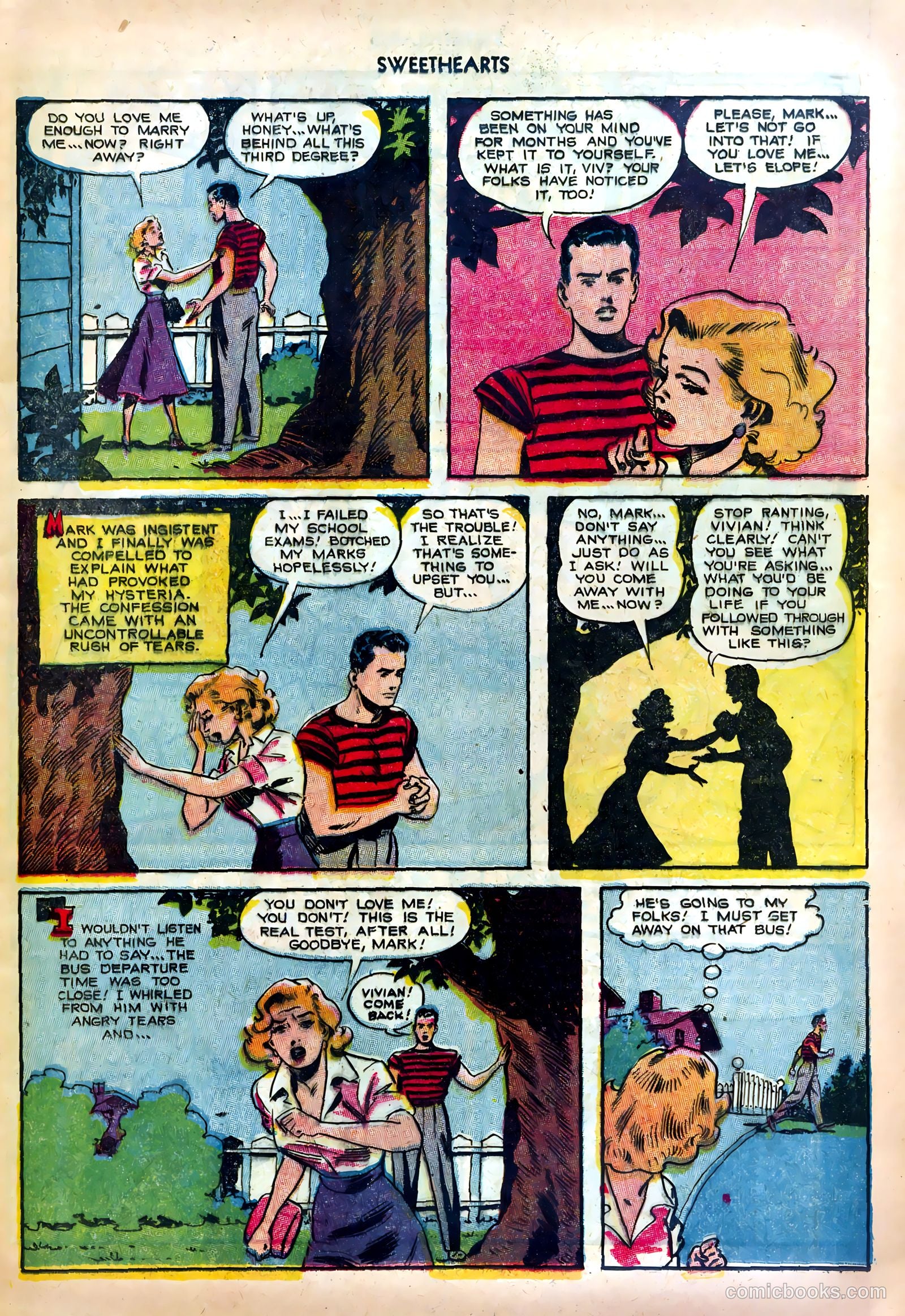Sweethearts #119 (1953) — page 7 of 36
