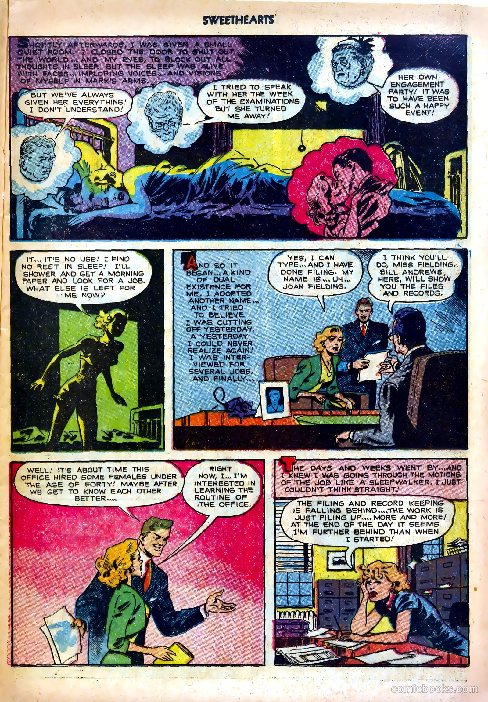 Sweethearts #119 (1953) — page 9 of 36