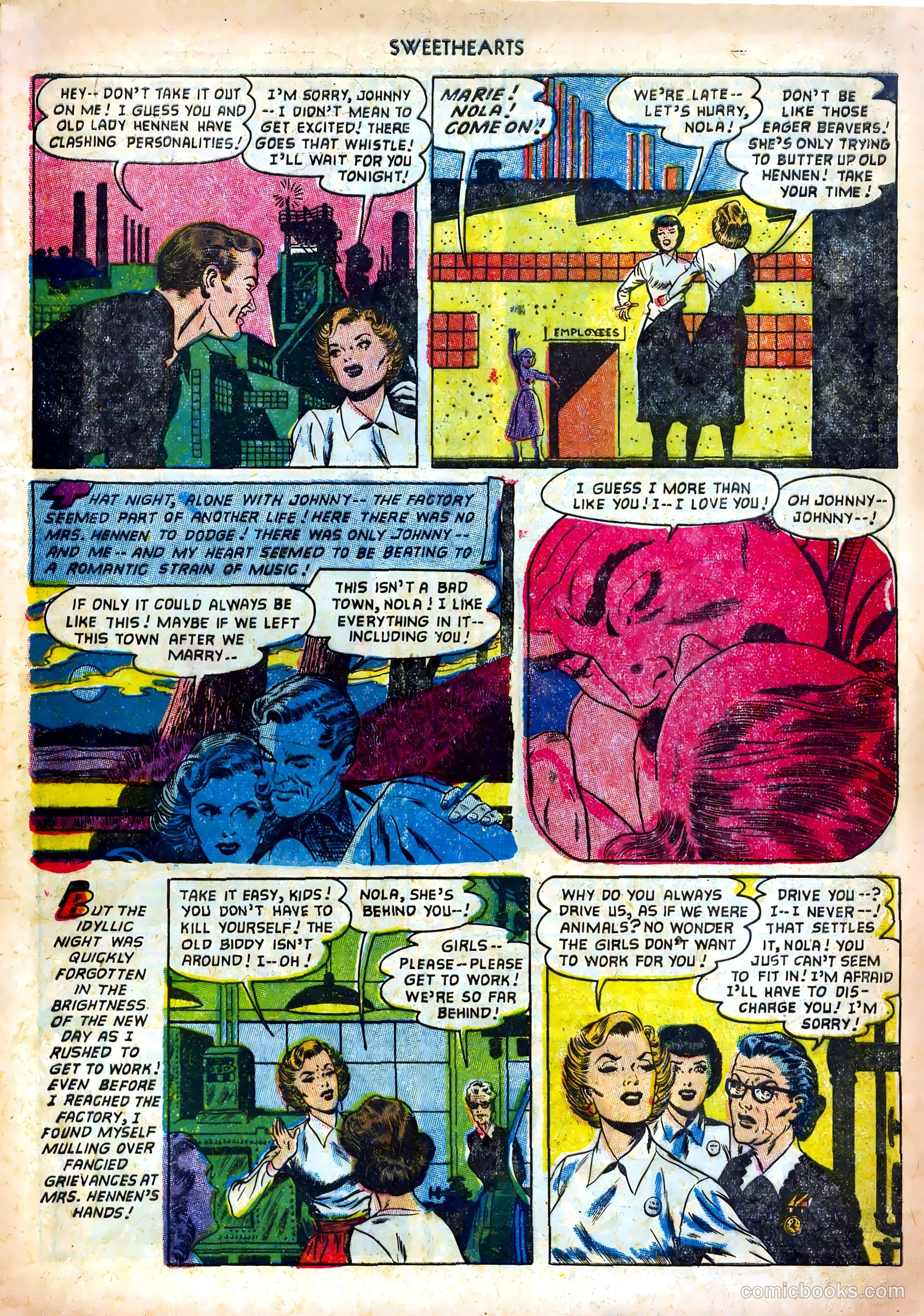 Sweethearts #119 (1953) — page 17 of 36