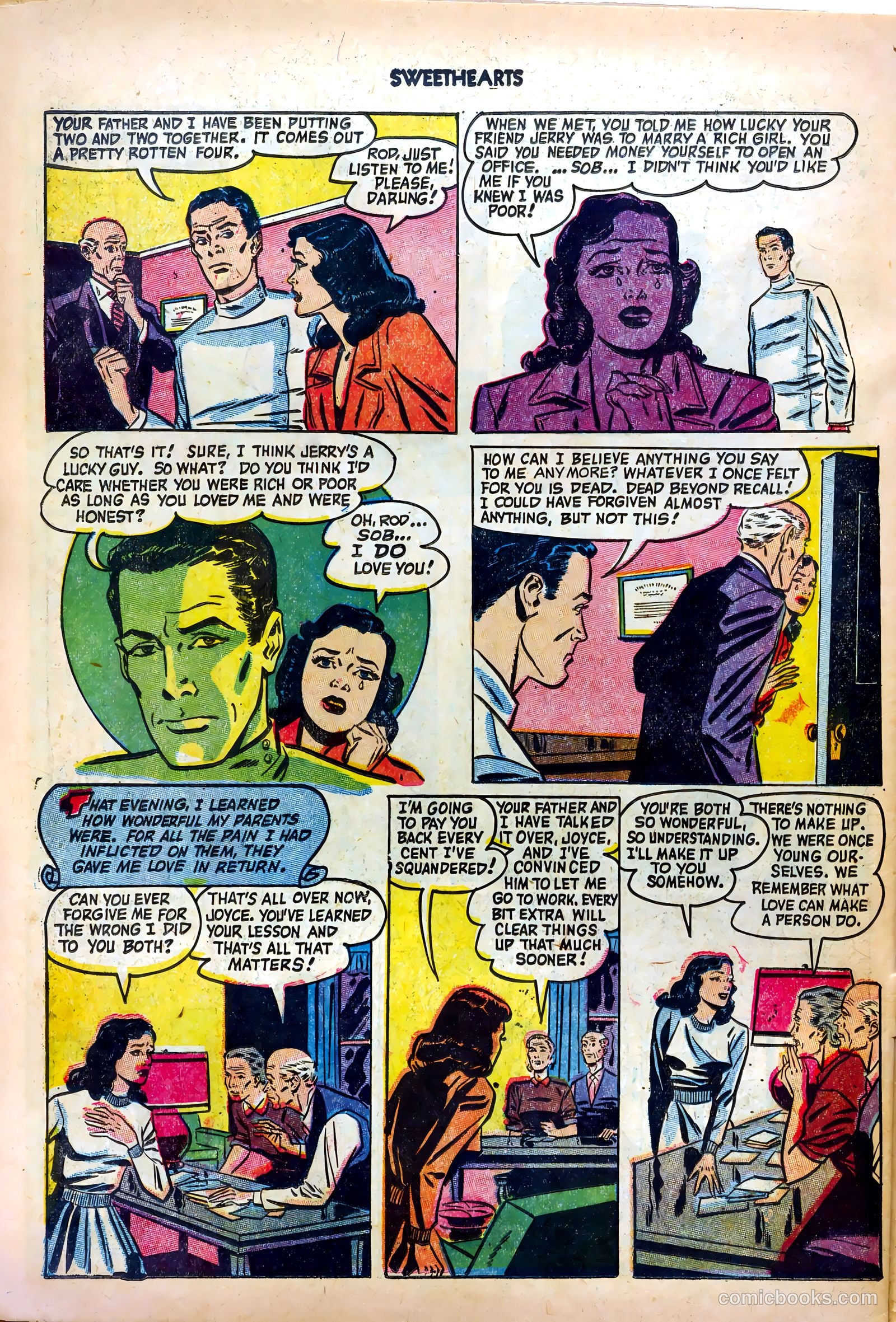 Sweethearts #119 (1953) — page 32 of 36