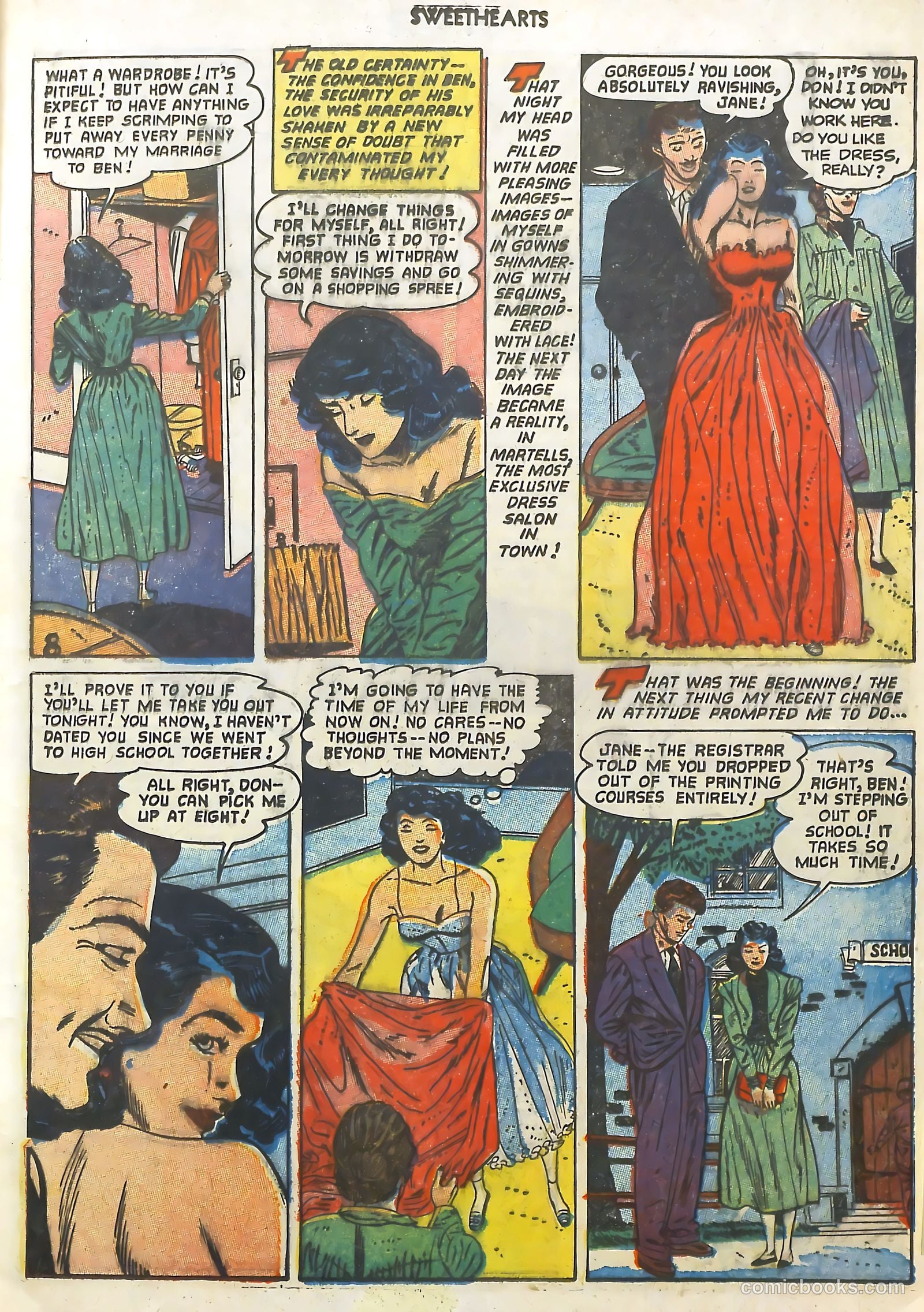 Sweethearts #120 (1971) — page 7 of 36