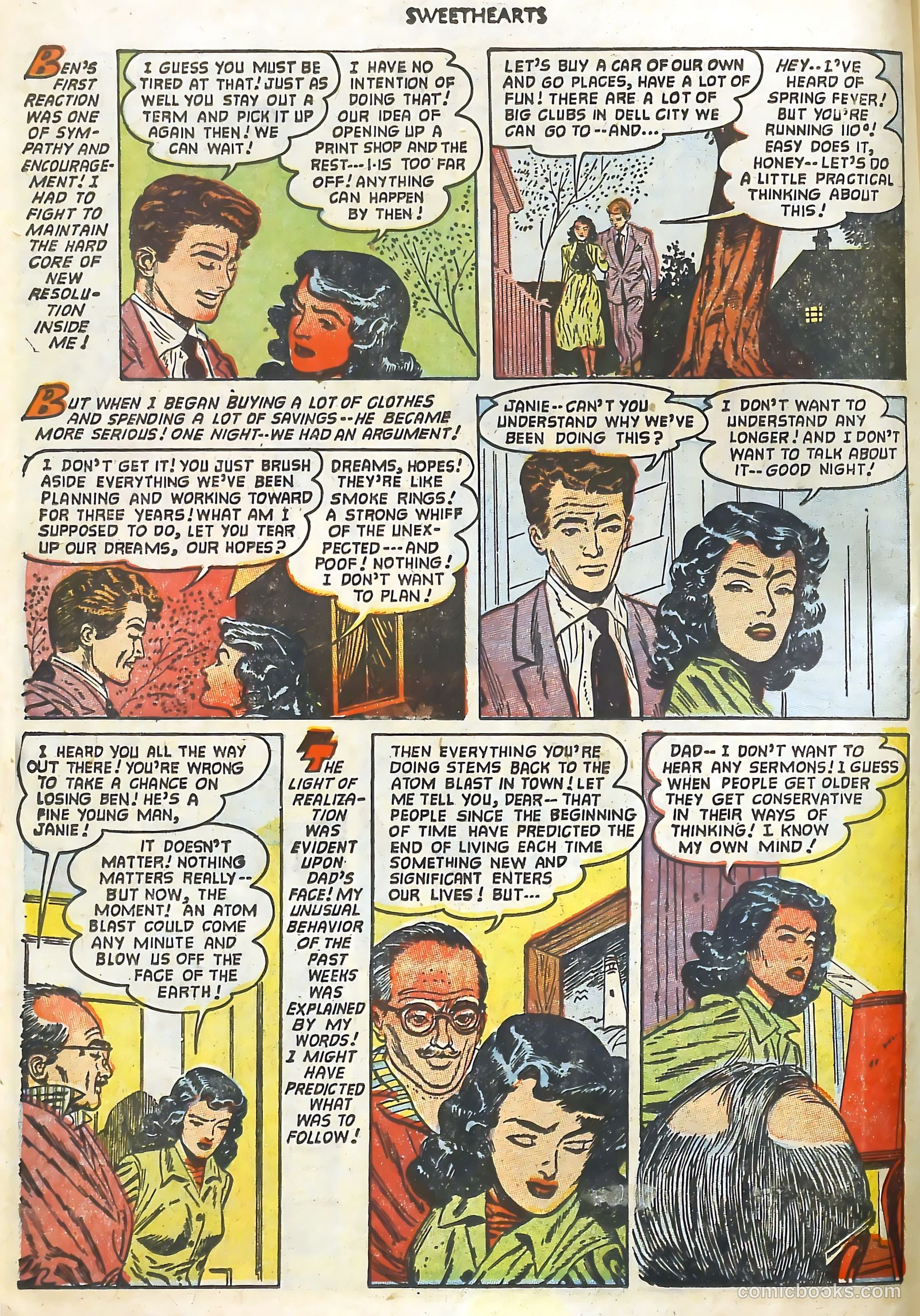 Sweethearts #120 (1971) — page 8 of 36