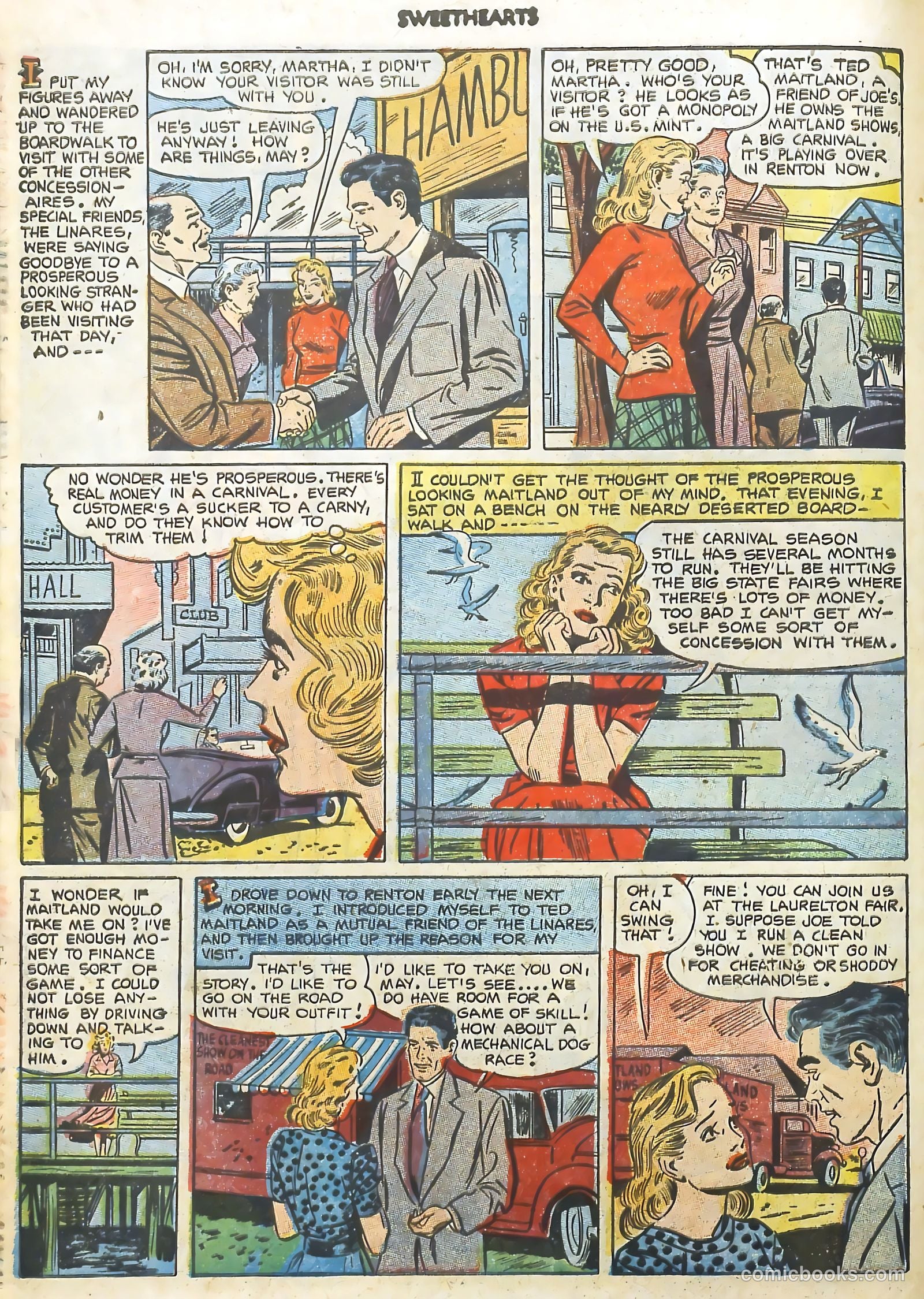Sweethearts #120 (1953) — page 16 of 36