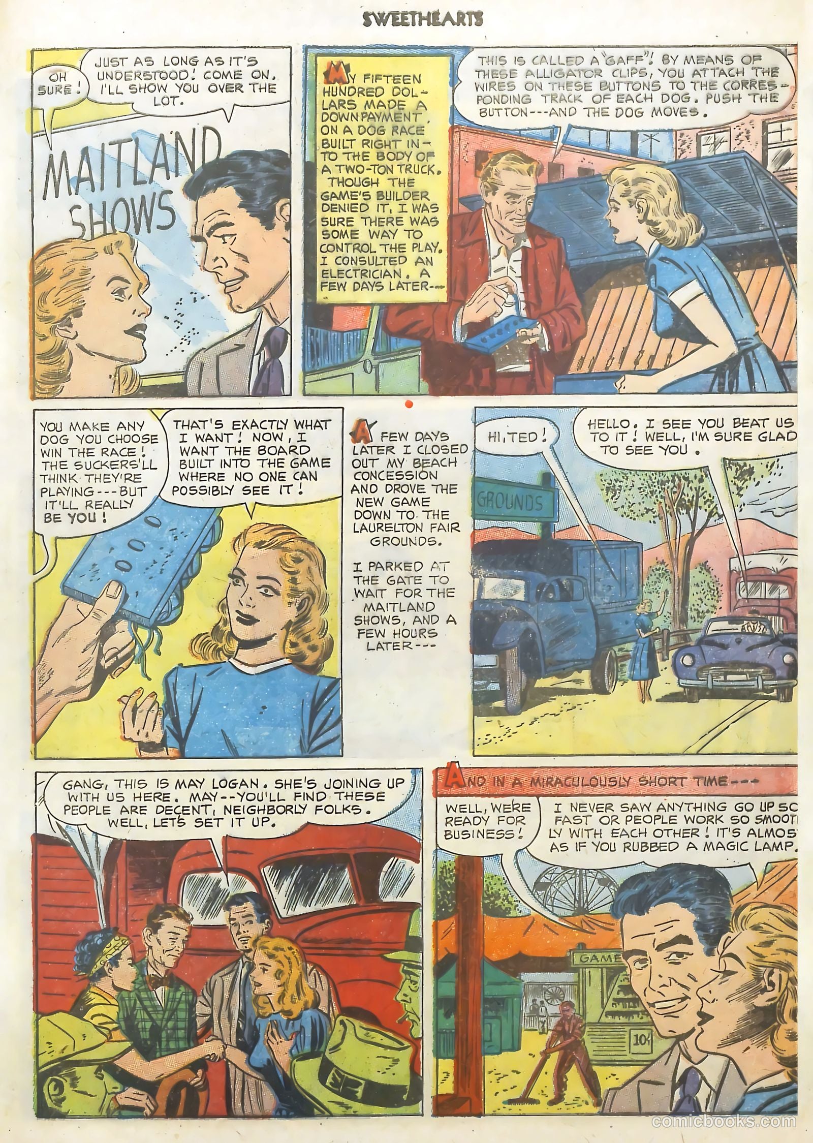 Sweethearts #120 (1953) — page 17 of 36
