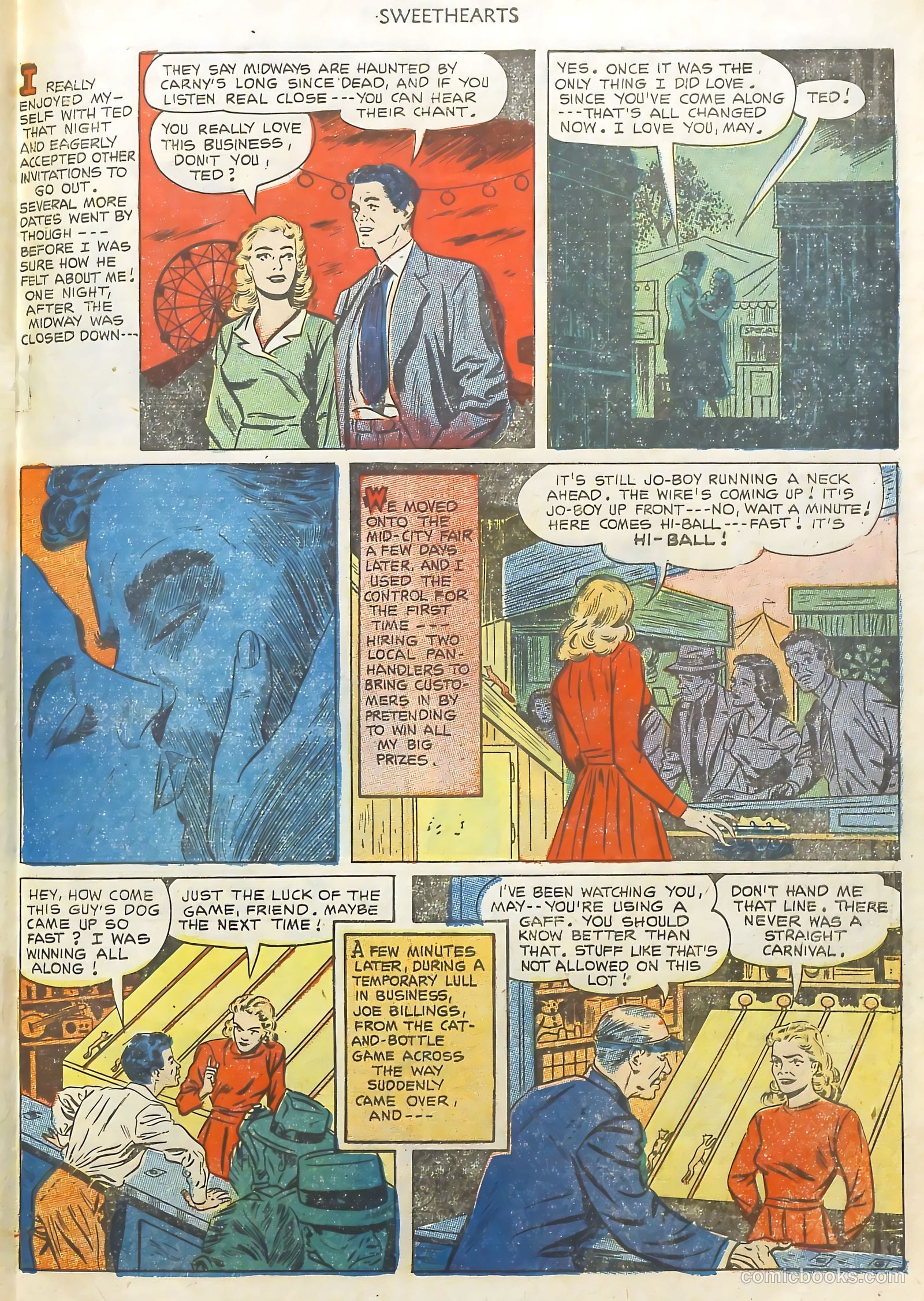 Sweethearts #120 (1953) — page 19 of 36