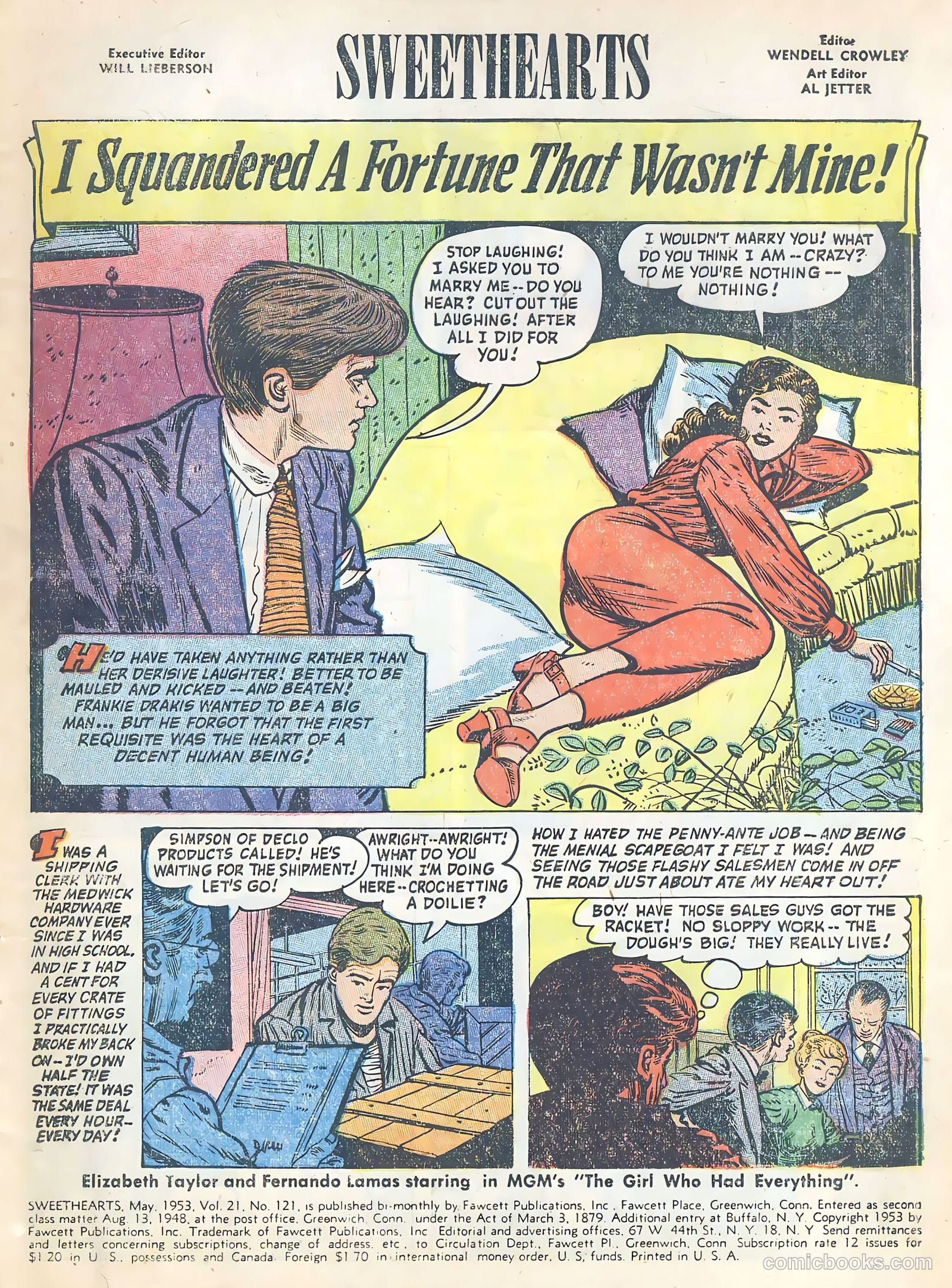 Sweethearts #121 (1971) — page 3 of 36