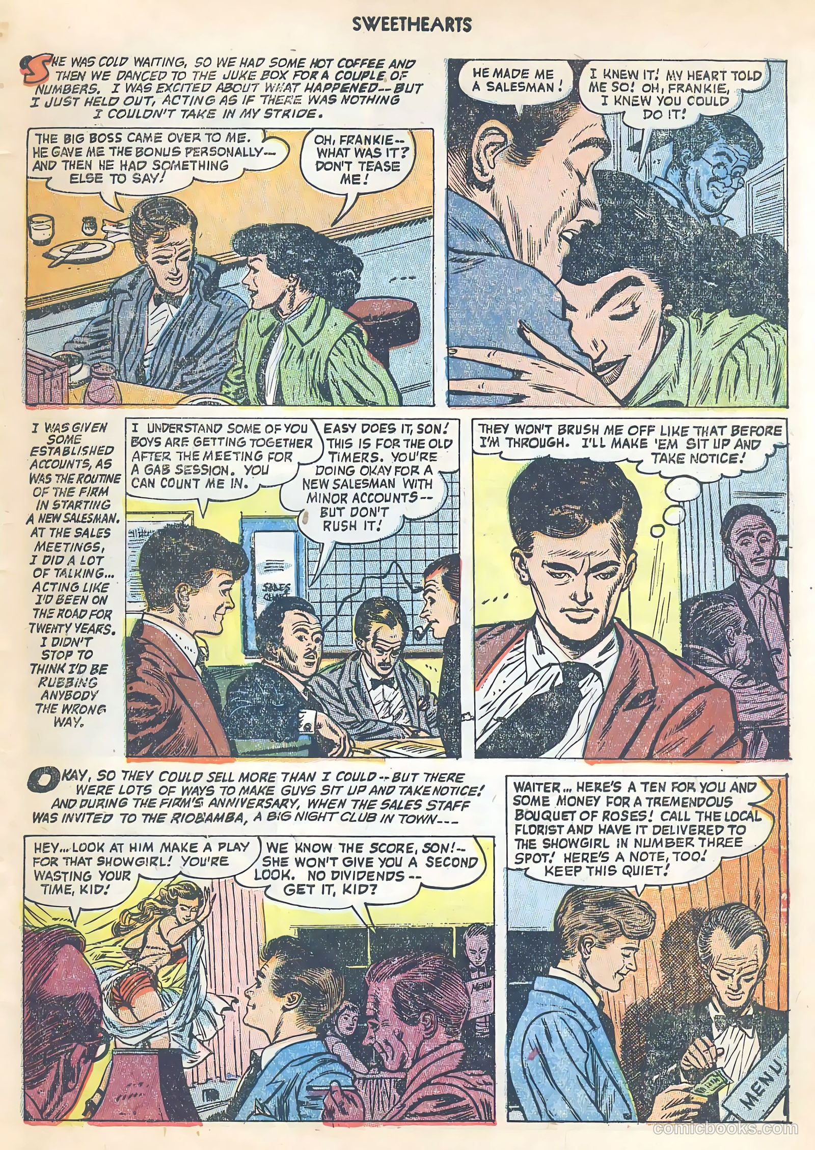 Sweethearts #121 (1971) — page 7 of 36