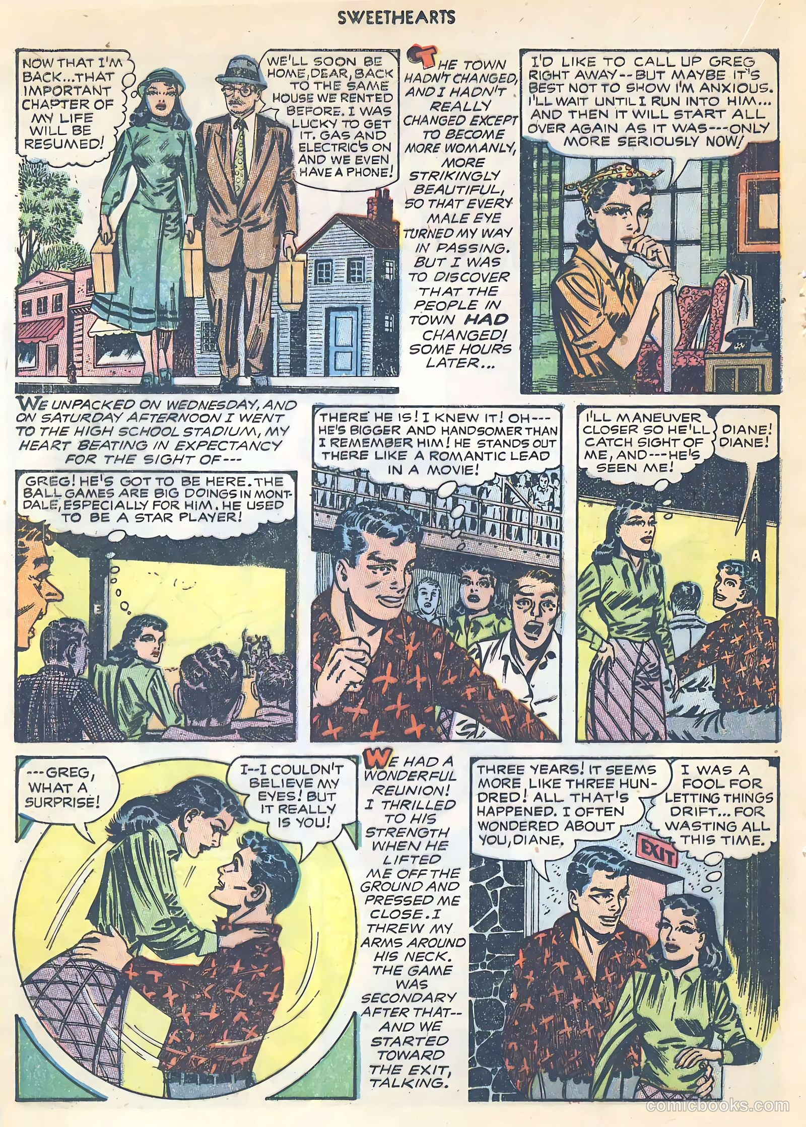 Sweethearts #121 (1953) — page 16 of 36