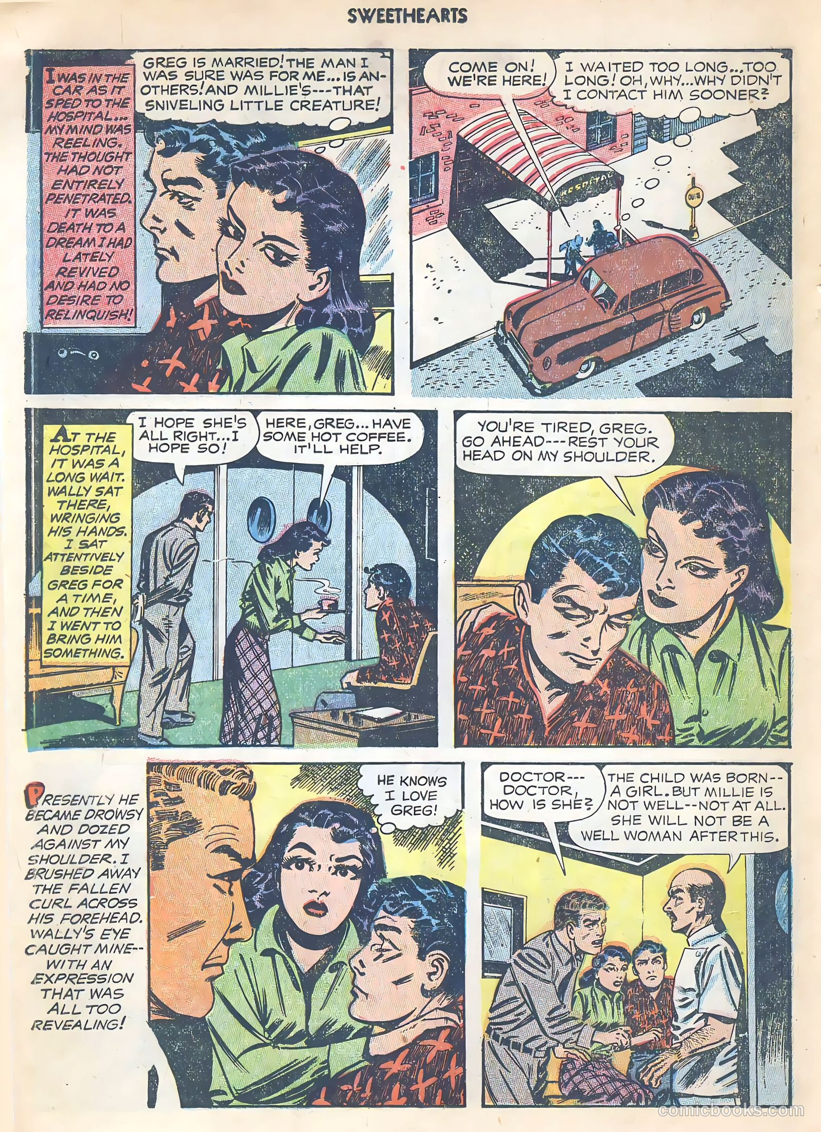 Sweethearts #121 (1953) — page 18 of 36