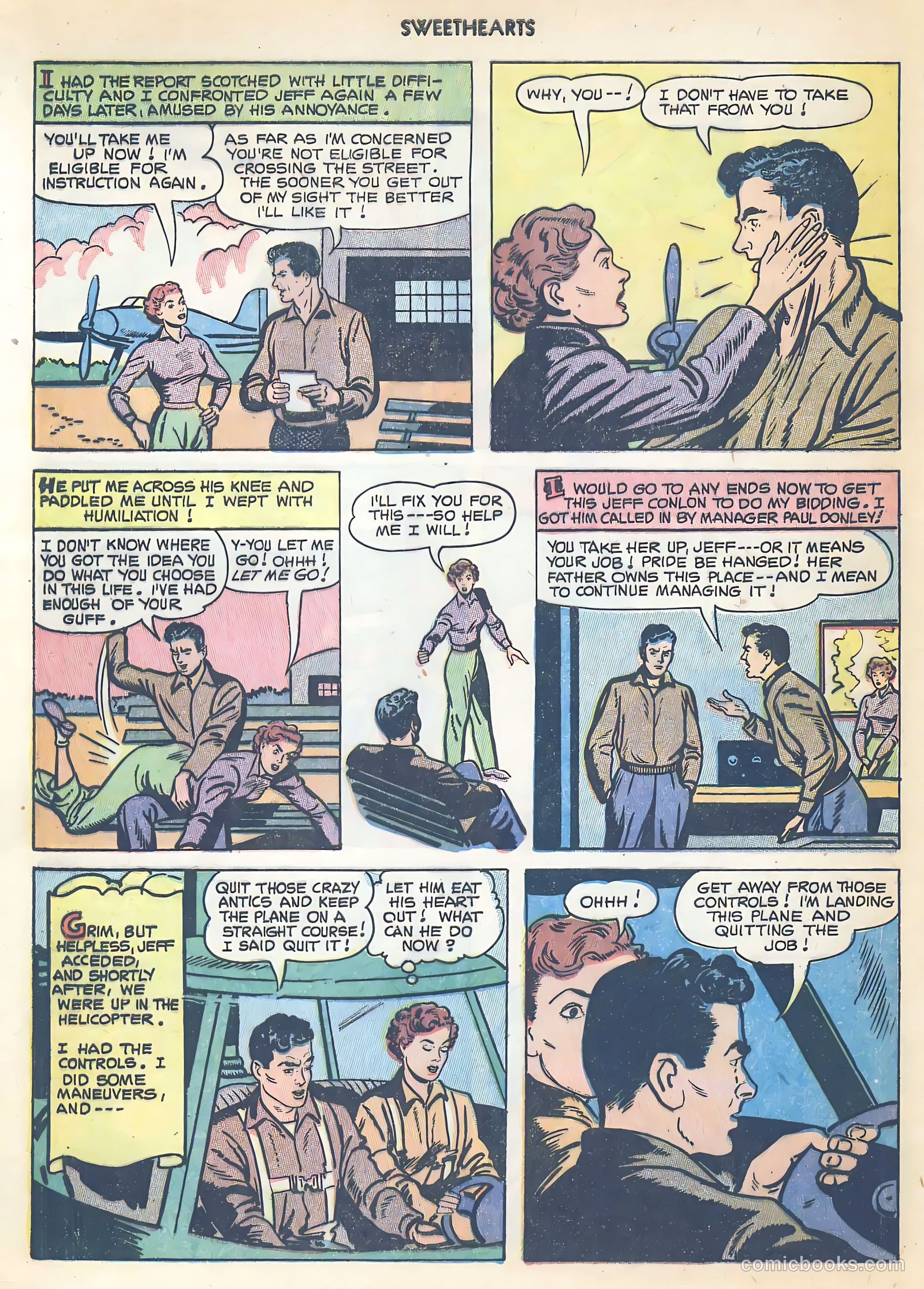 Sweethearts #121 (1953) — page 32 of 36