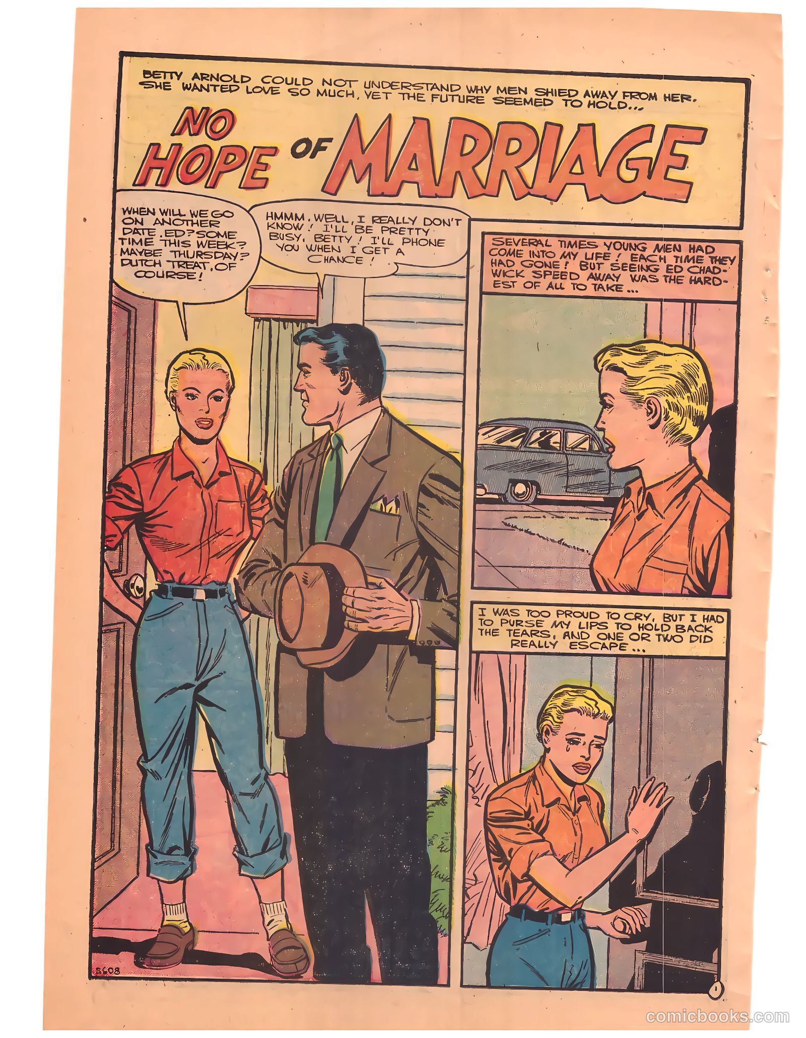 Sweethearts #34 (1956) — page 9 of 33