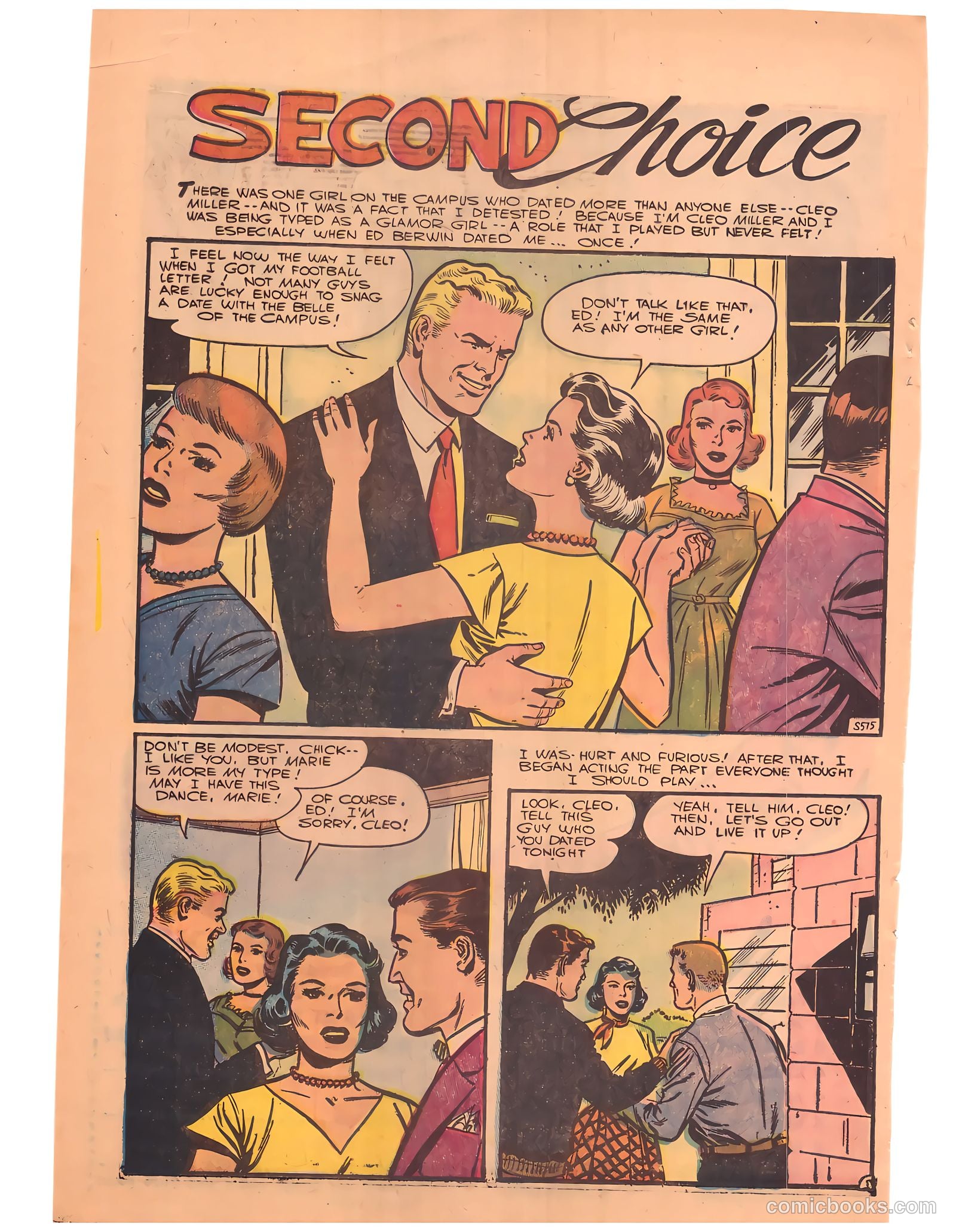 Sweethearts #34 (1956) — page 15 of 33