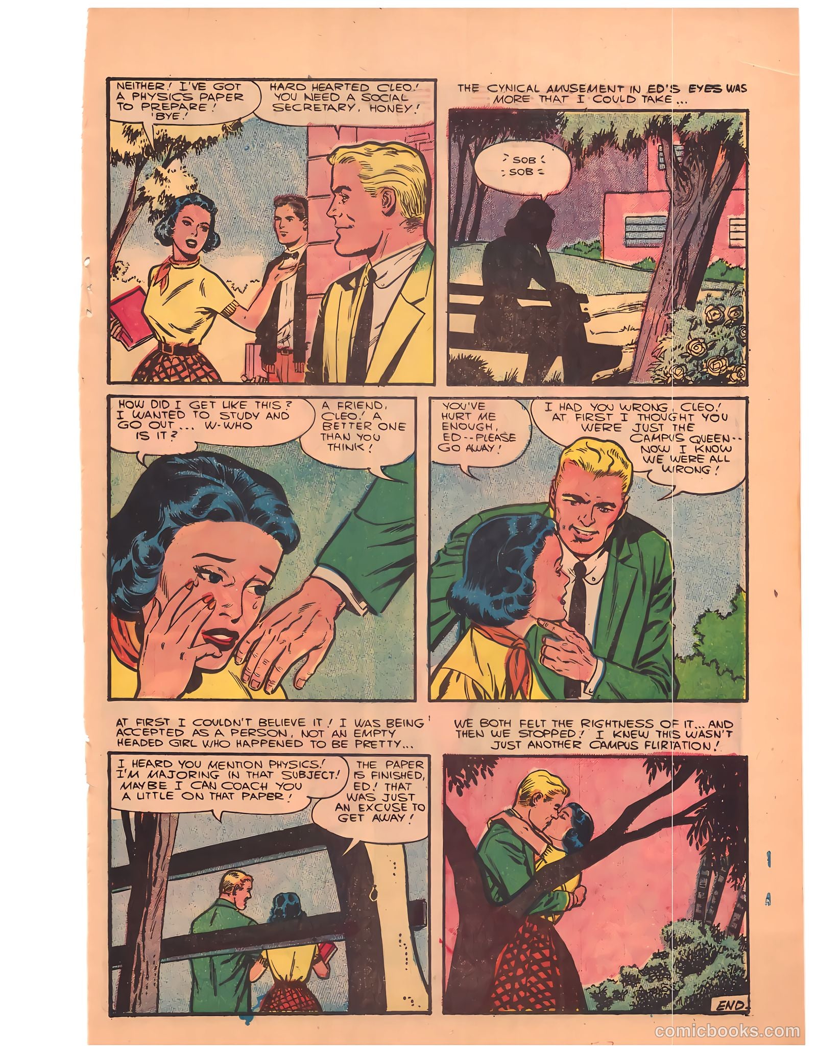 Sweethearts #34 (1956) — page 16 of 33