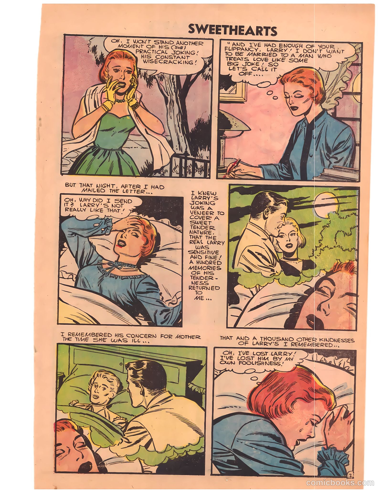 Sweethearts #34 (1956) — page 18 of 33