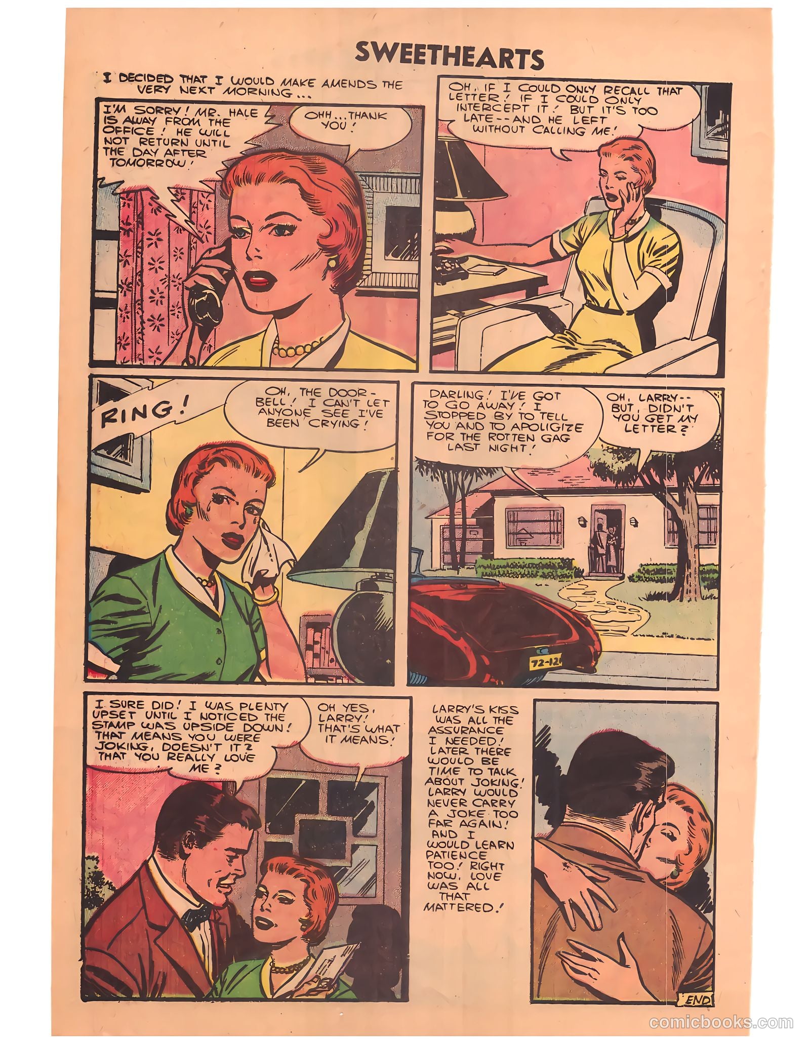 Sweethearts #34 (1956) — page 19 of 33