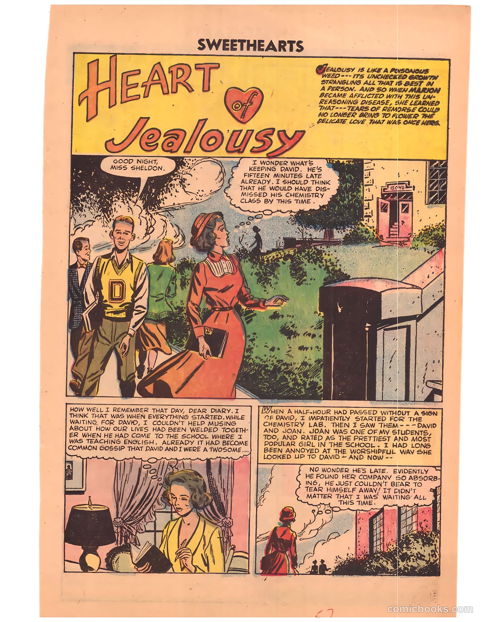 Sweethearts #34 (1956) — page 20 of 33