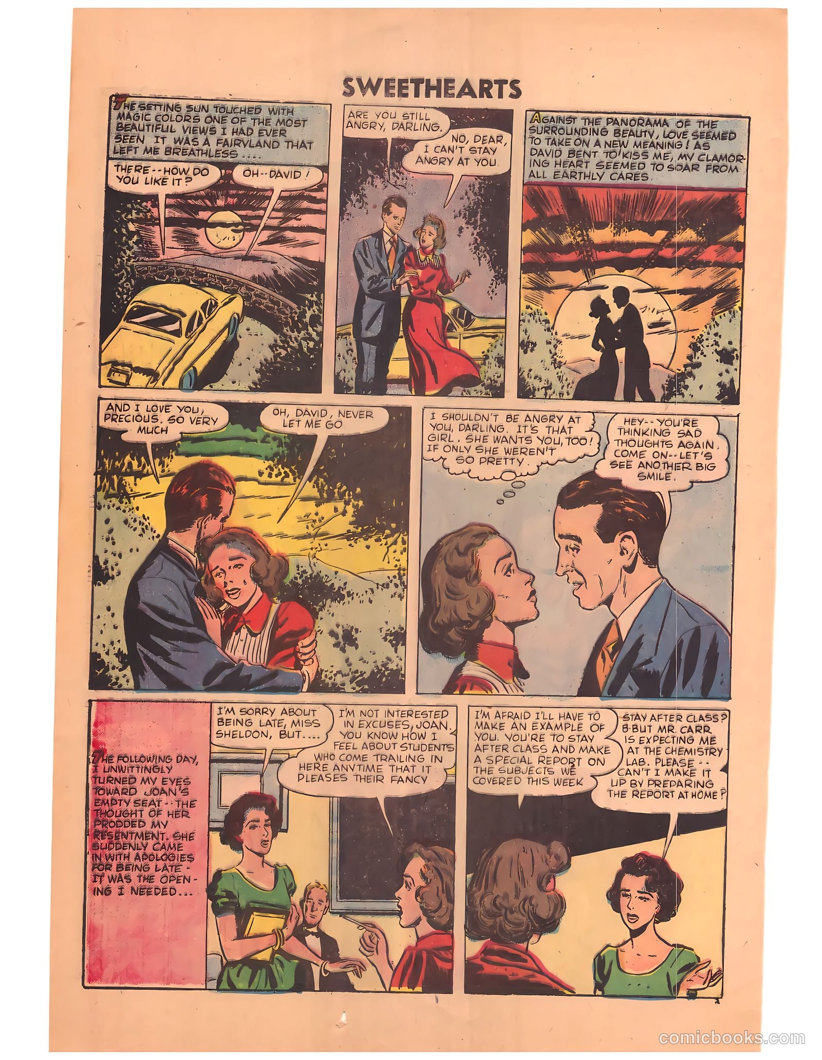 Sweethearts #34 (1956) — page 23 of 33