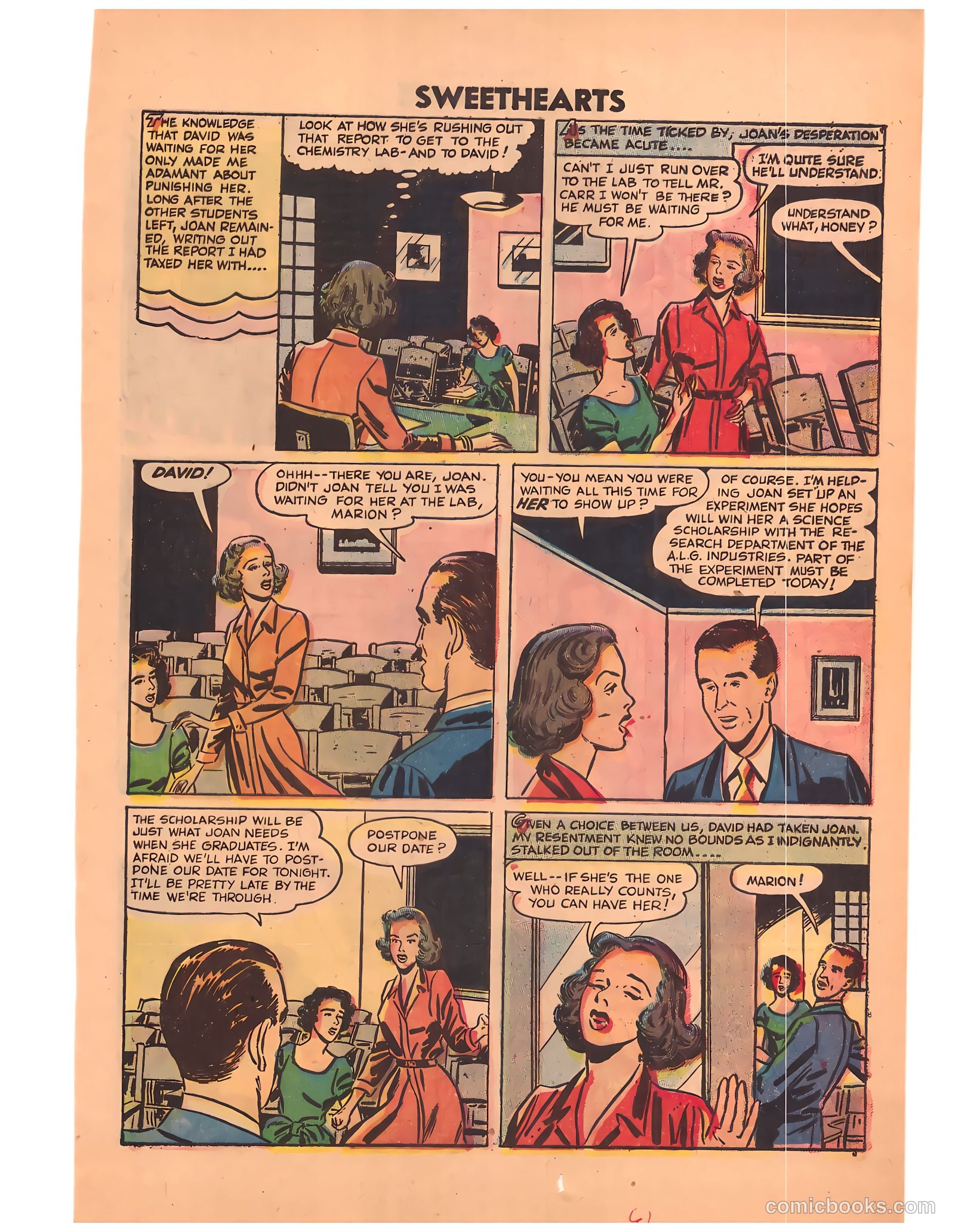 Sweethearts #34 (1956) — page 24 of 33
