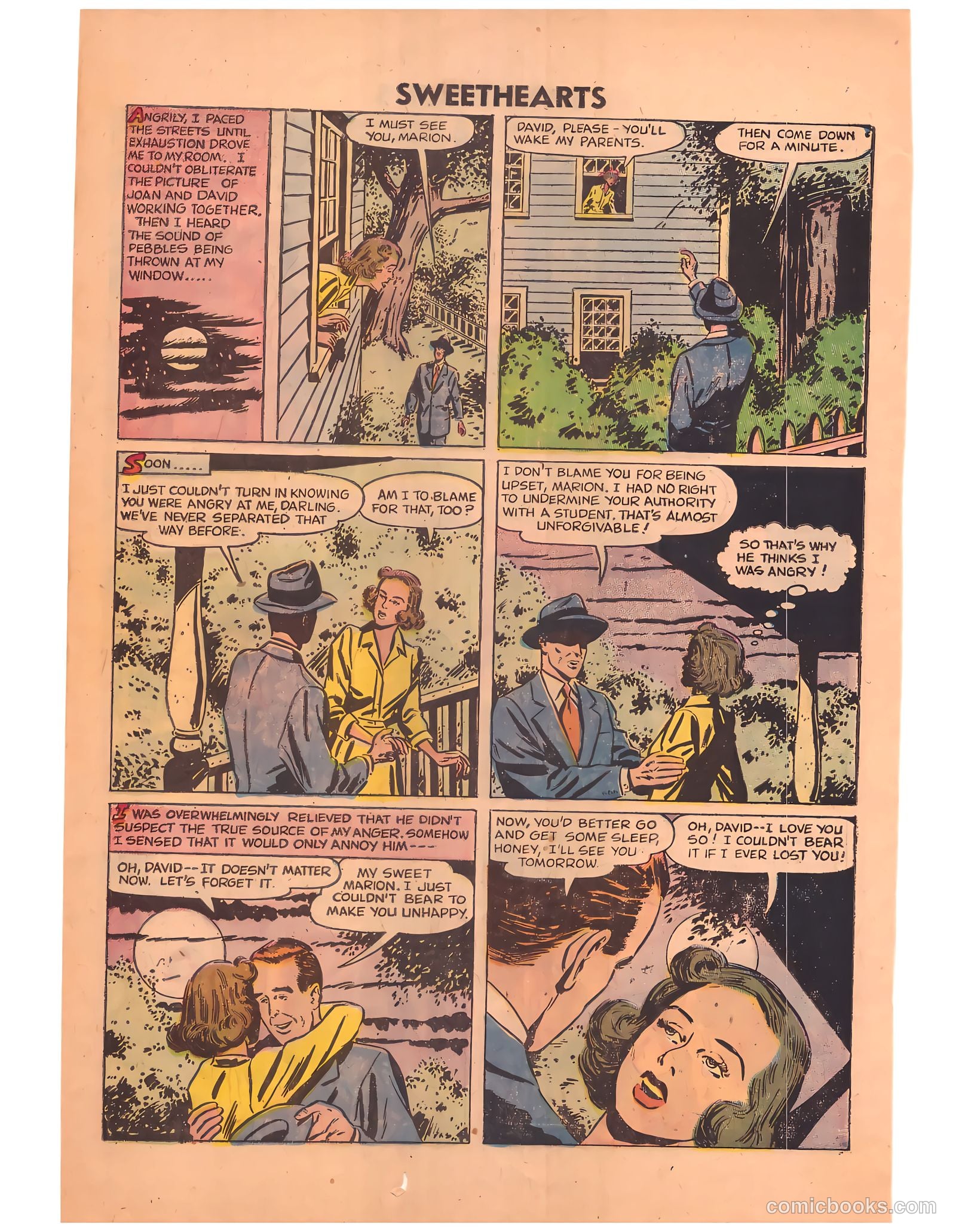 Sweethearts #34 (1956) — page 25 of 33