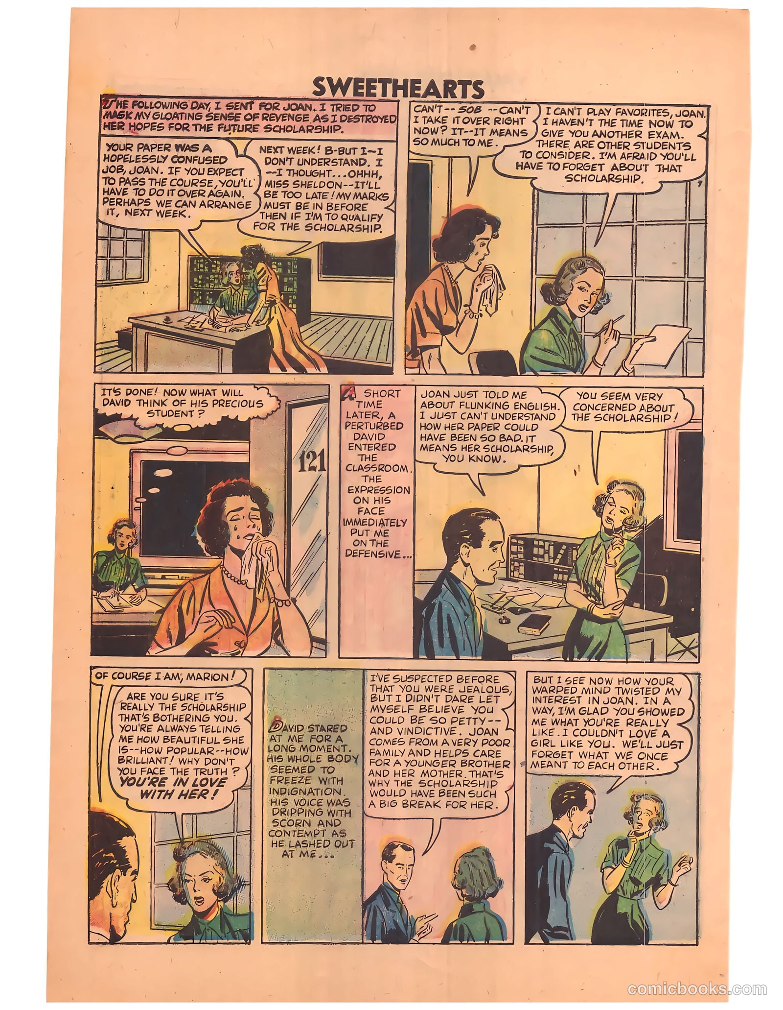 Sweethearts #34 (1956) — page 27 of 33