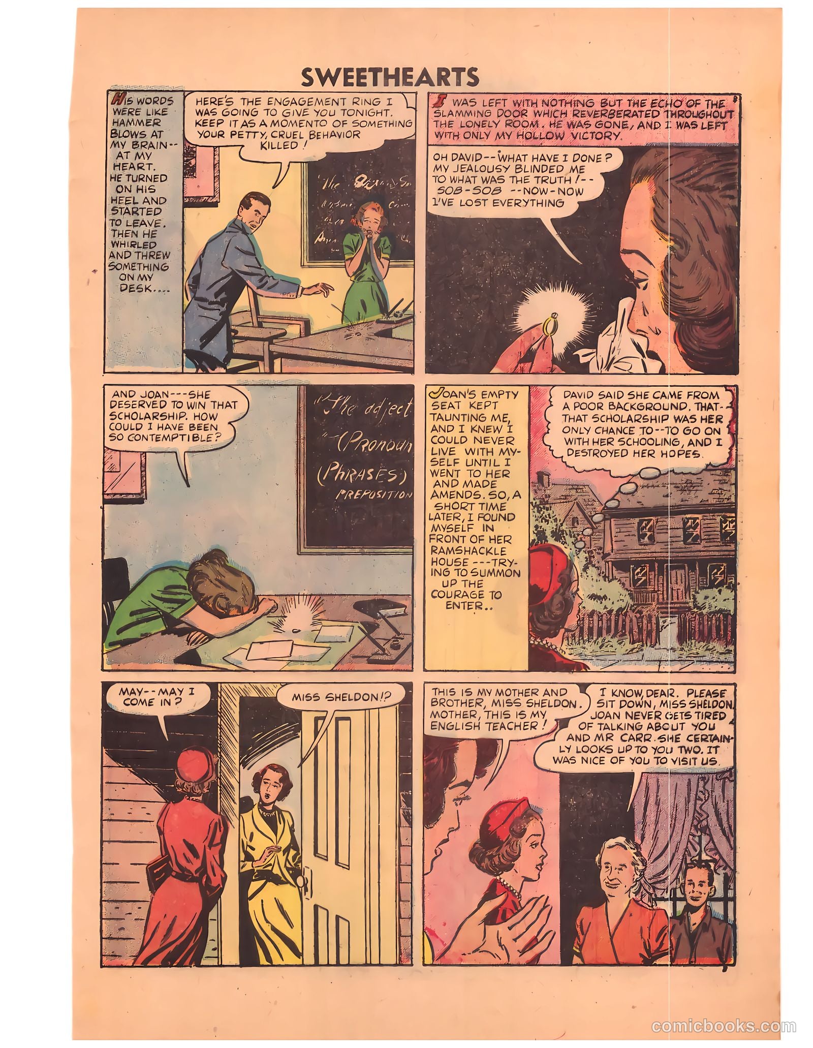 Sweethearts #34 (1956) — page 28 of 33