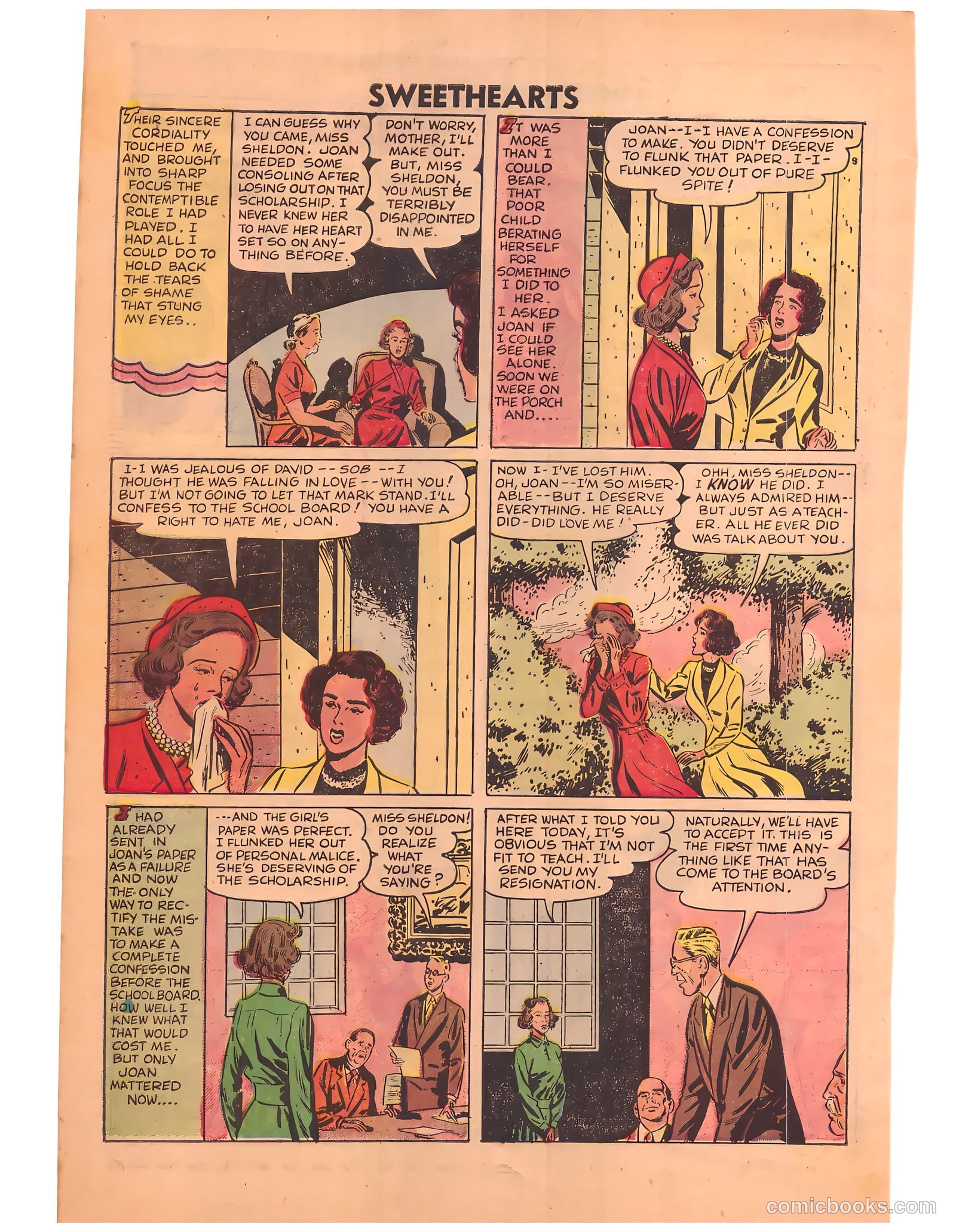 Sweethearts #34 (1956) — page 29 of 33