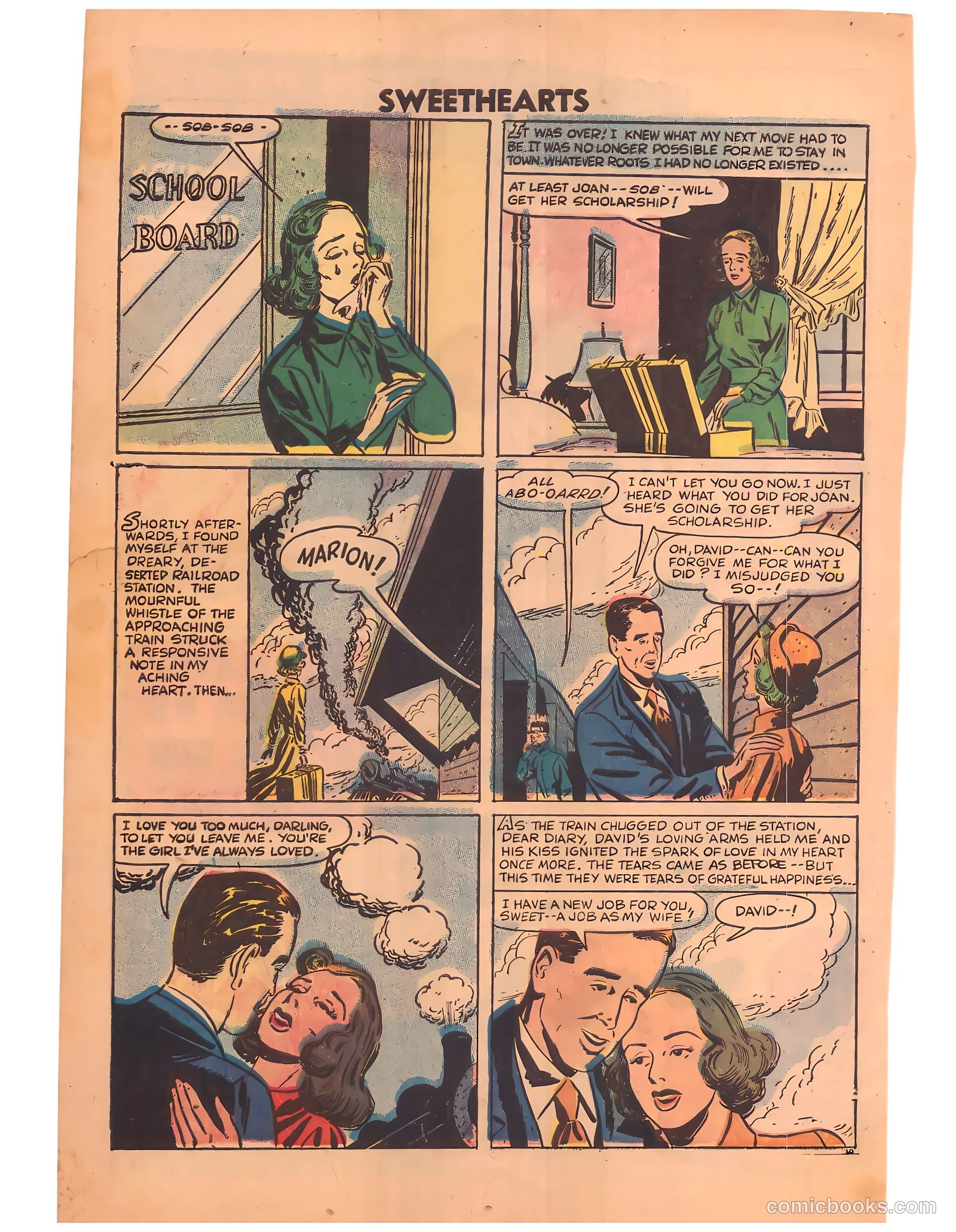 Sweethearts #34 (1956) — page 31 of 33