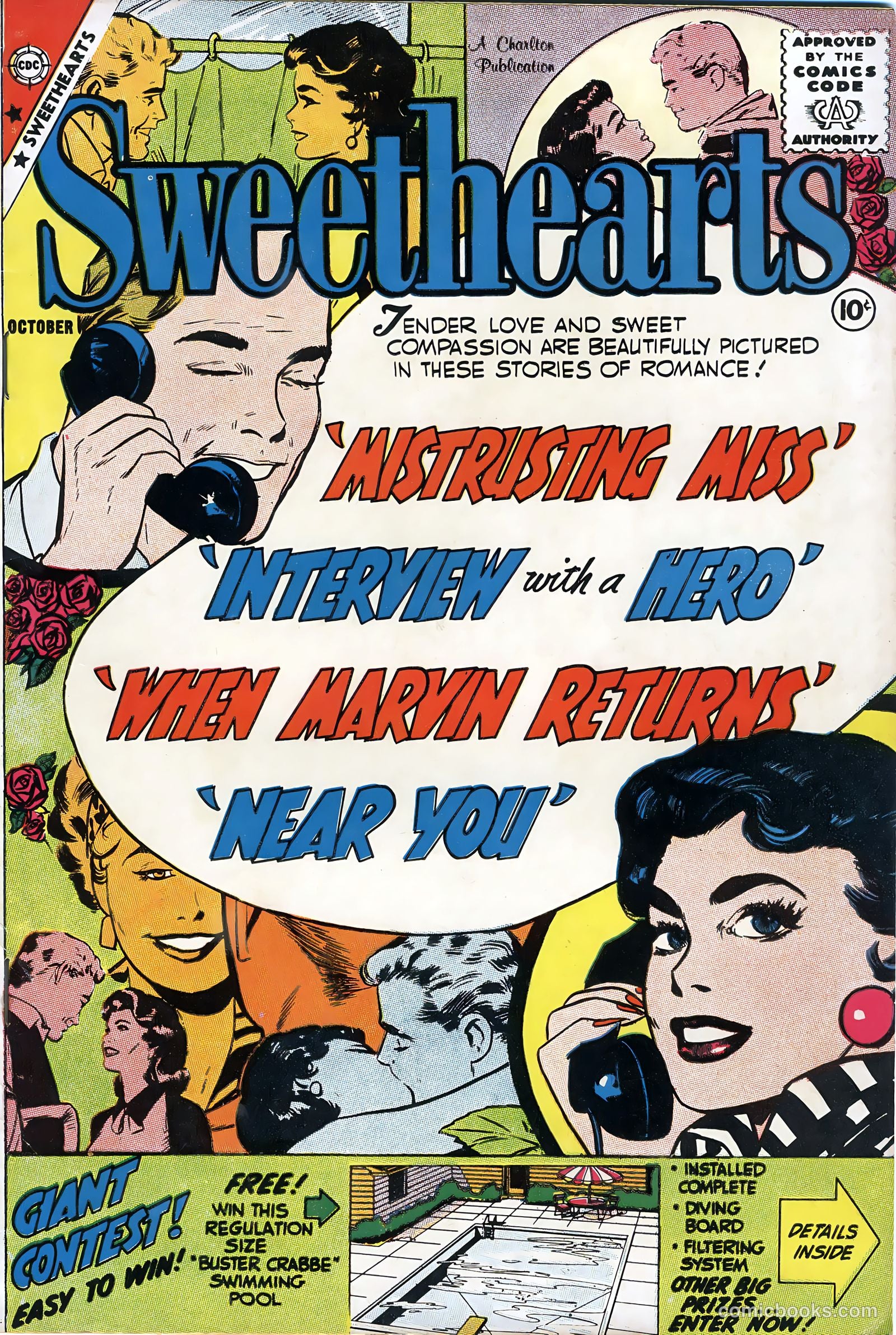 Sweethearts #50 cover