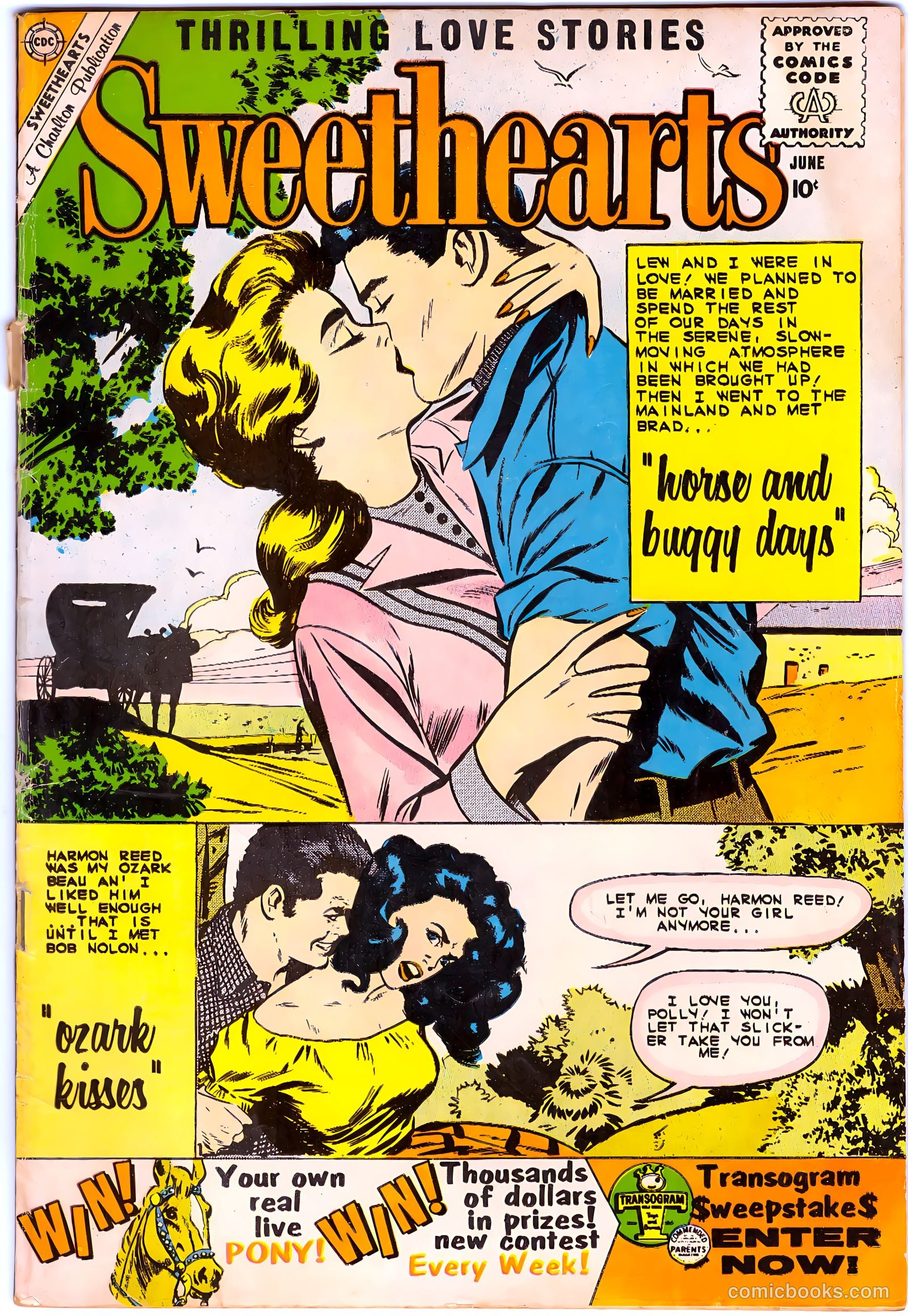 Sweethearts #54 (1960) — page 1 of 36