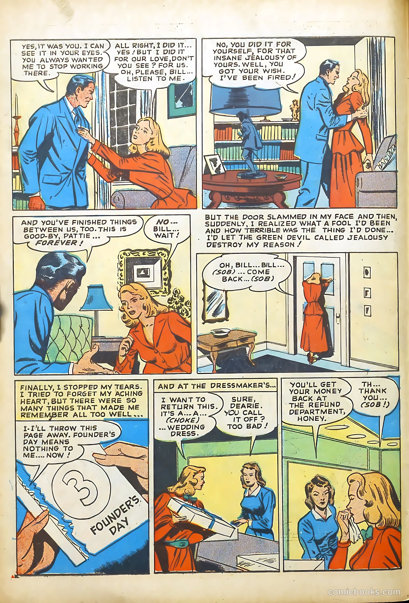 Sweethearts #68 (1948) — page 10 of 52