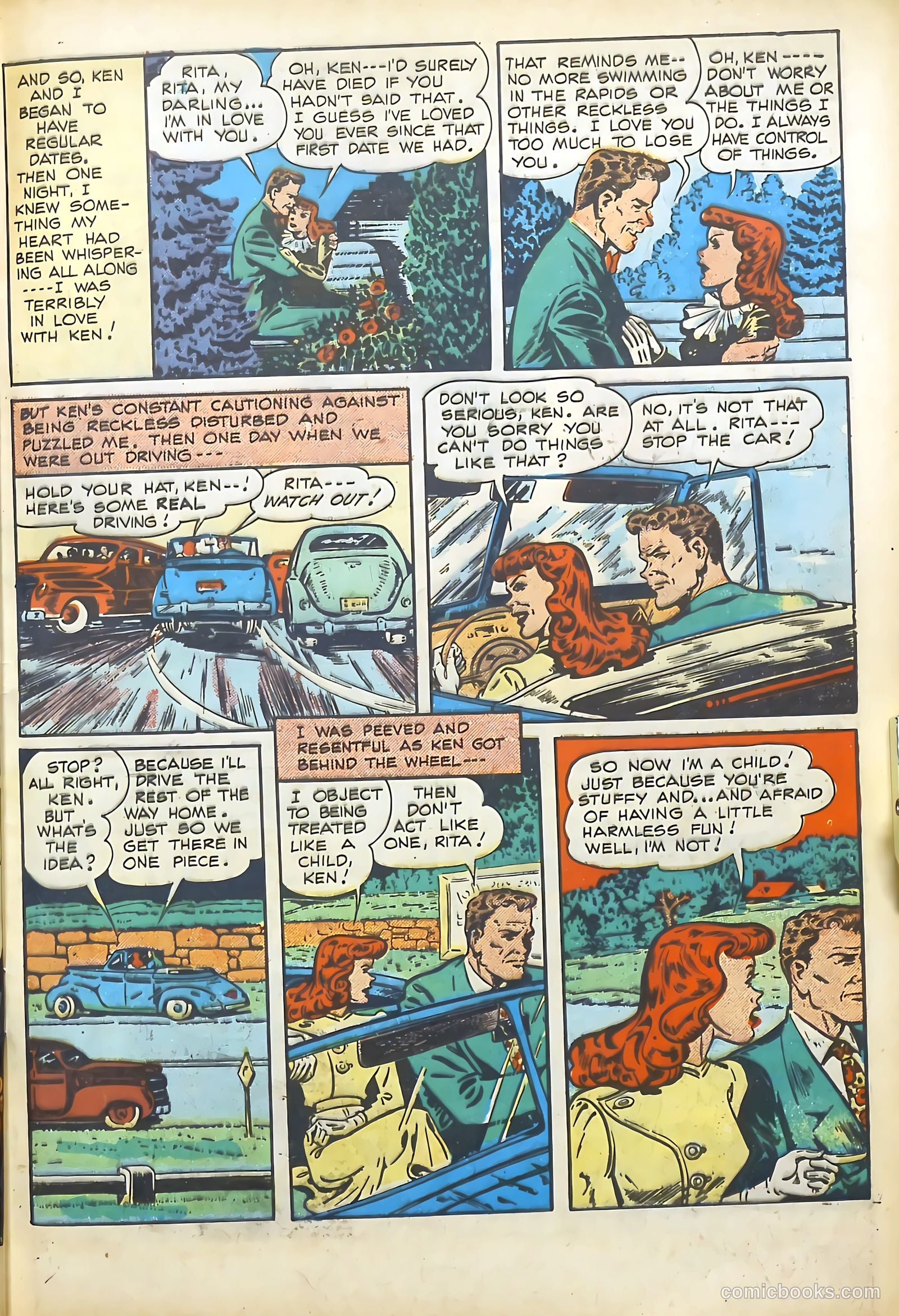 Sweethearts #68 (1948) — page 37 of 52