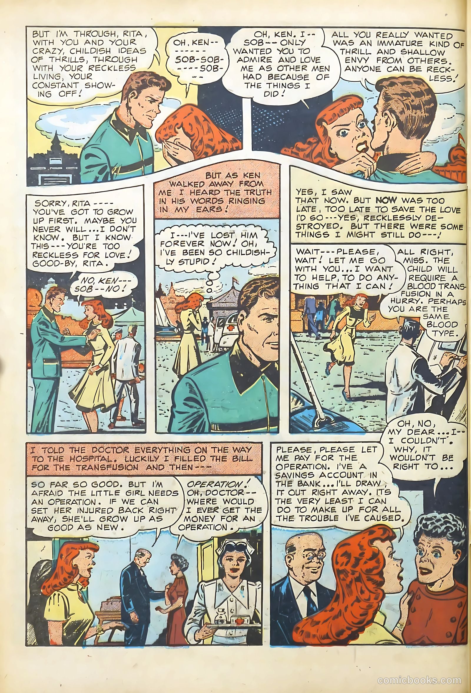 Sweethearts #68 (1948) — page 40 of 52