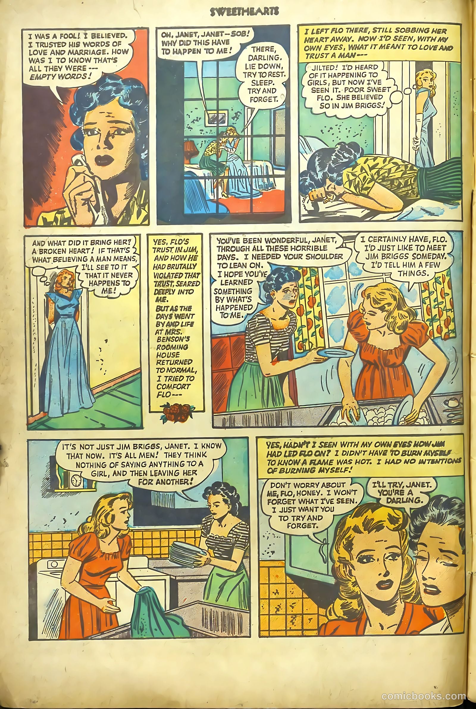 Sweethearts #70 (1948) — page 6 of 52