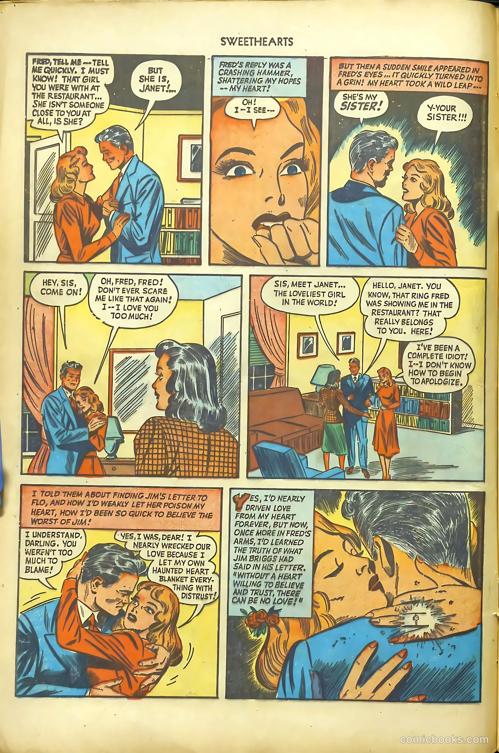 Sweethearts #70 (1948) — page 16 of 52